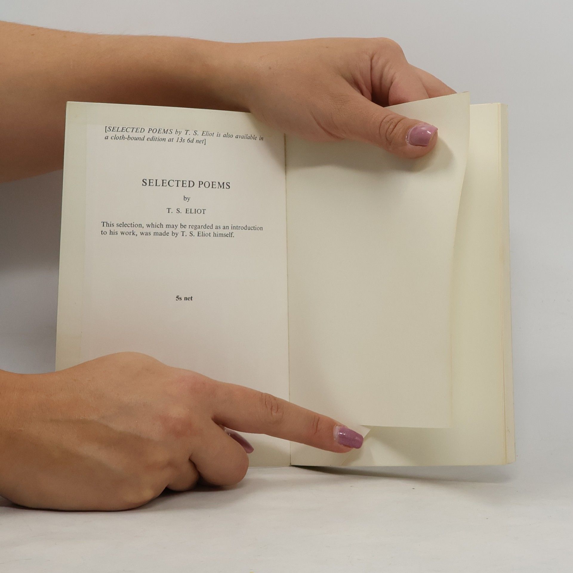 T. S. Eliot Selected poems
