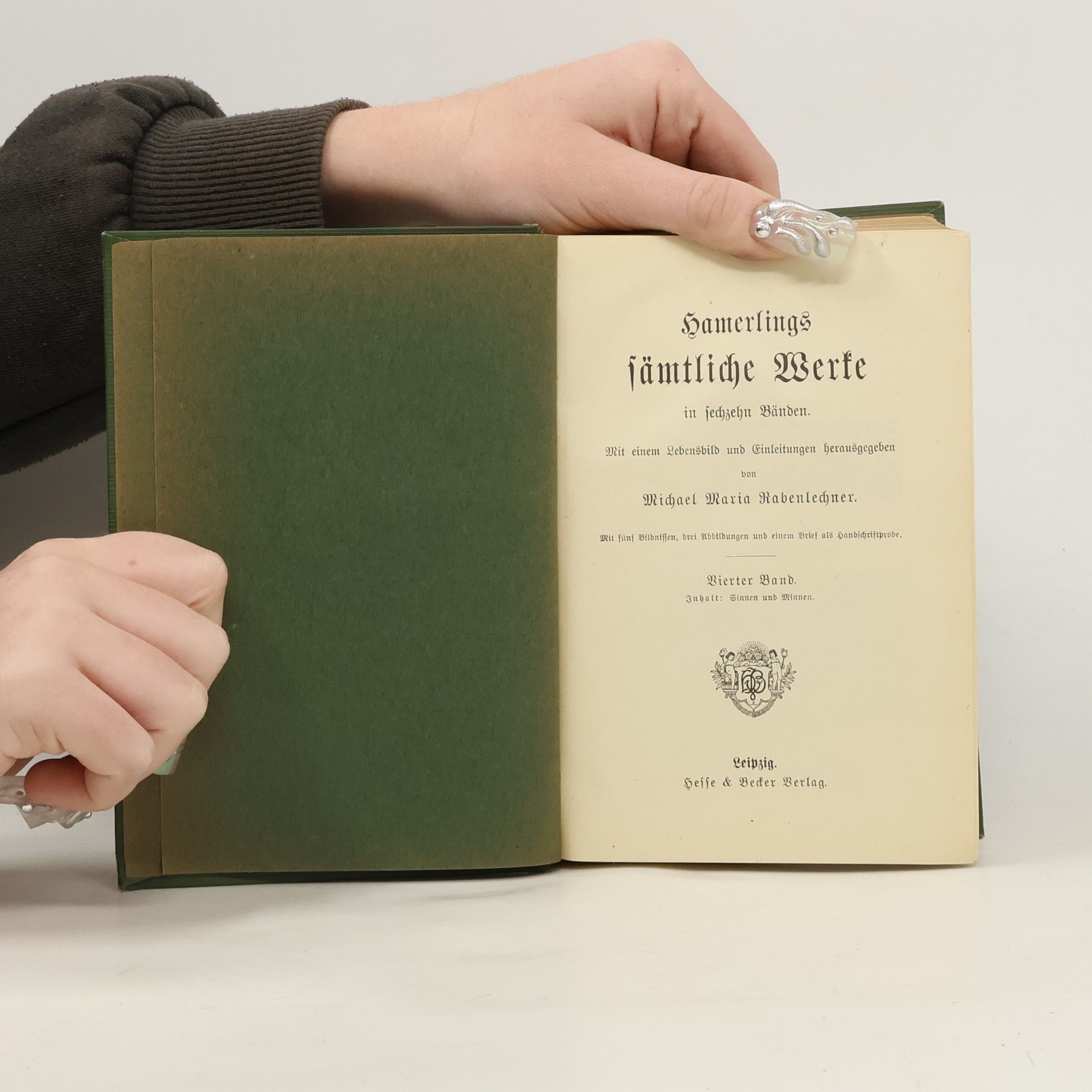 Robert Hamerling Hamerlings Werke 4-5