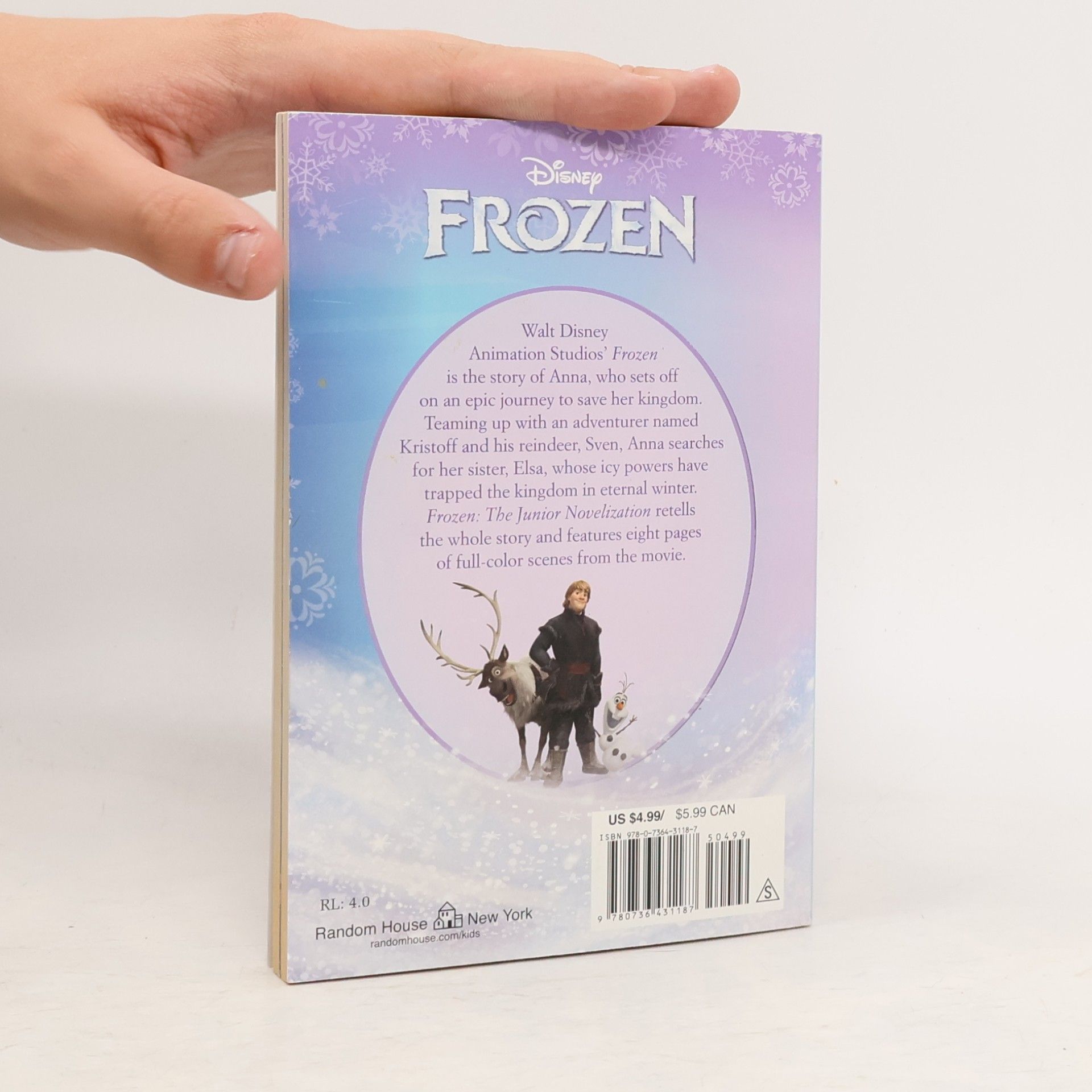 Random House Direct Frozen: The Junior Novelization
