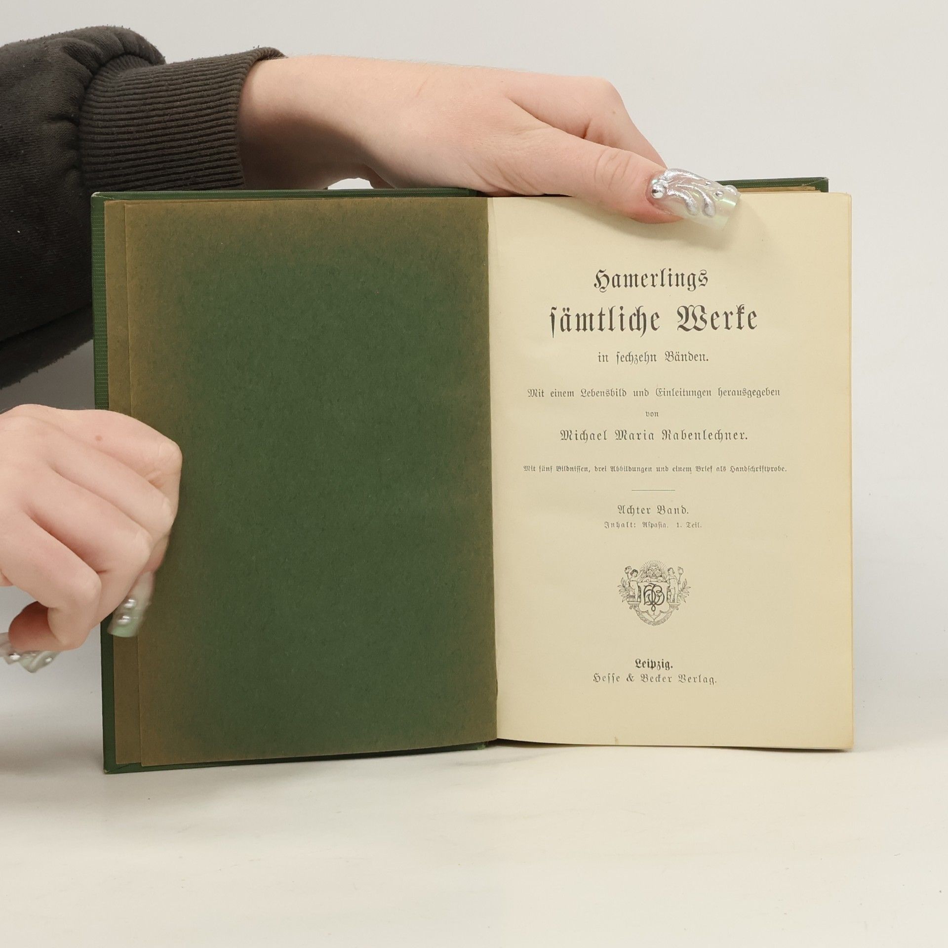 Robert Hamerling Hamerlings Werke 8
