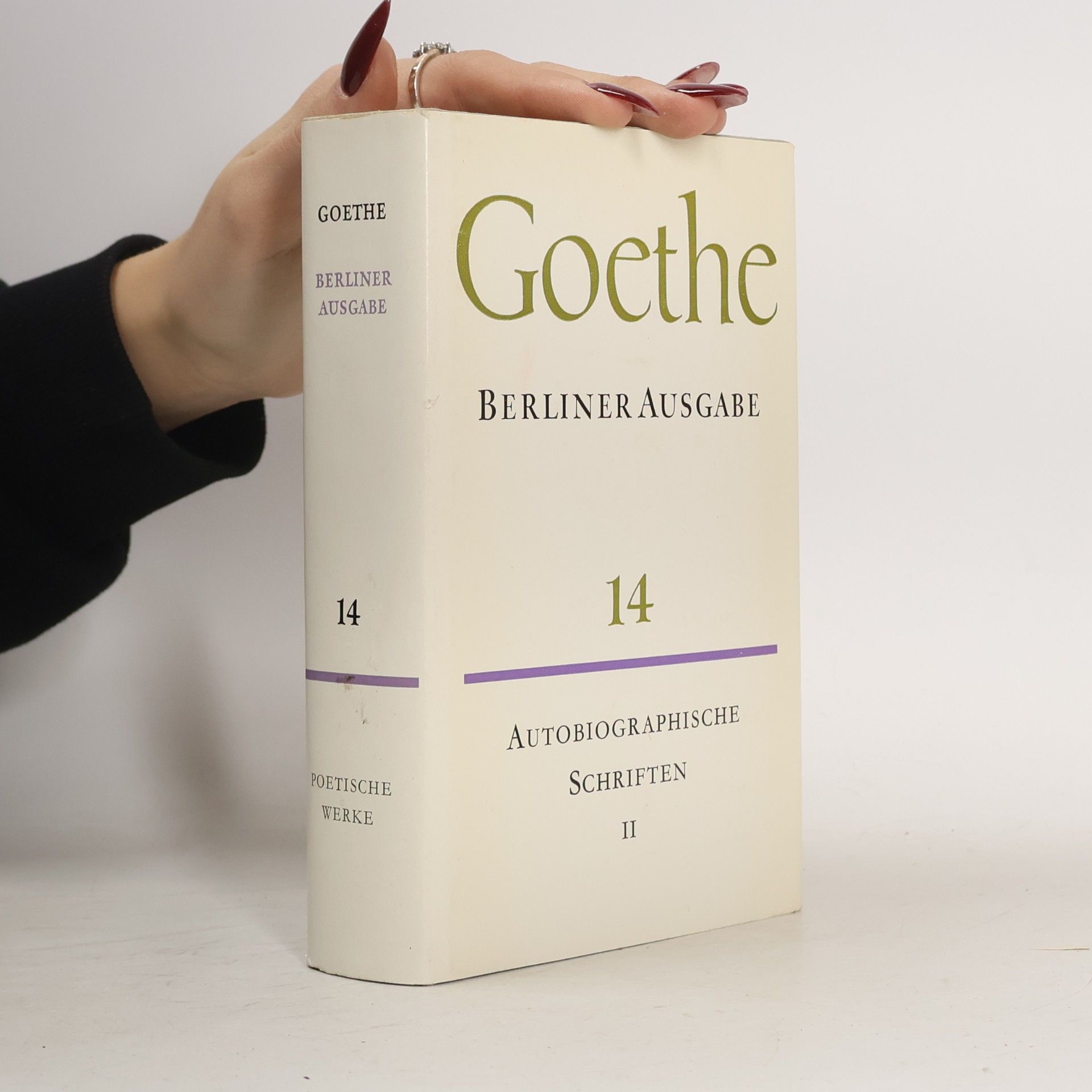 Autobiographische Schriften II