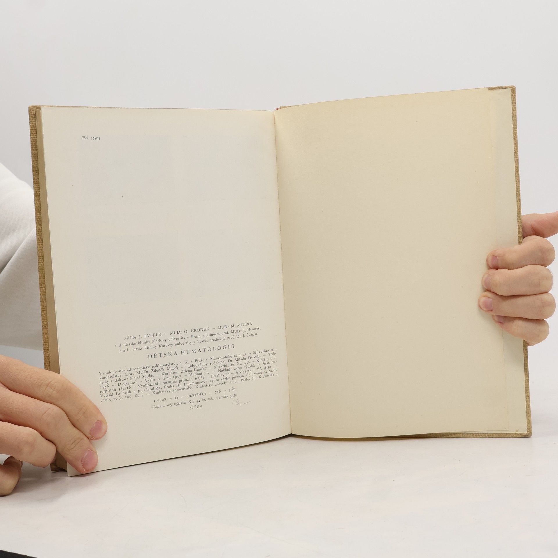 J. Janele Dětská hematologie