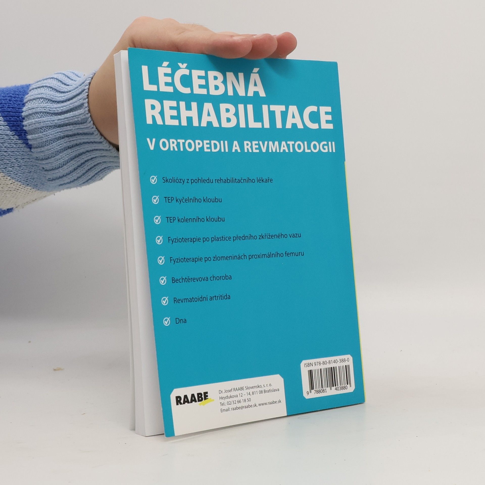 Dobroslava Jandová Léčebná rehabilitace v ortopedii a revmatologii