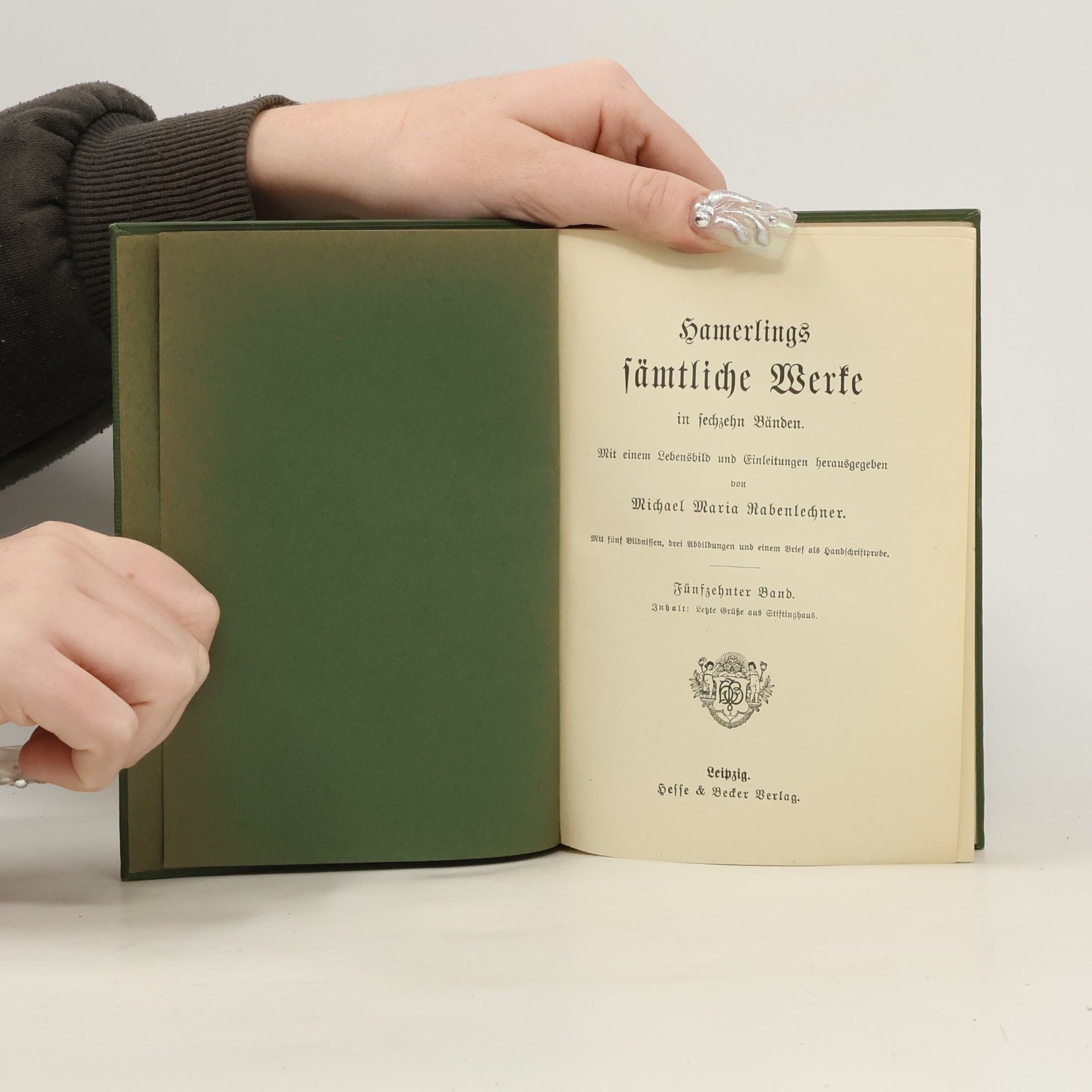 Robert Hamerling Hamerlings Werke 15