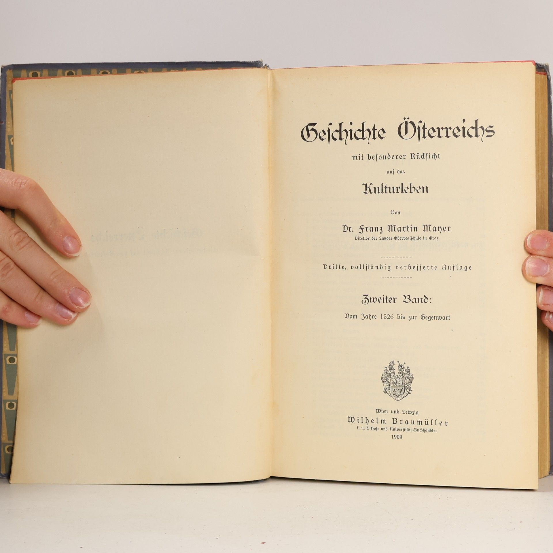 Franz Martin Mayer Geschichte Österreichs mit besonderer Rücksicht auf das Kulturleben 2