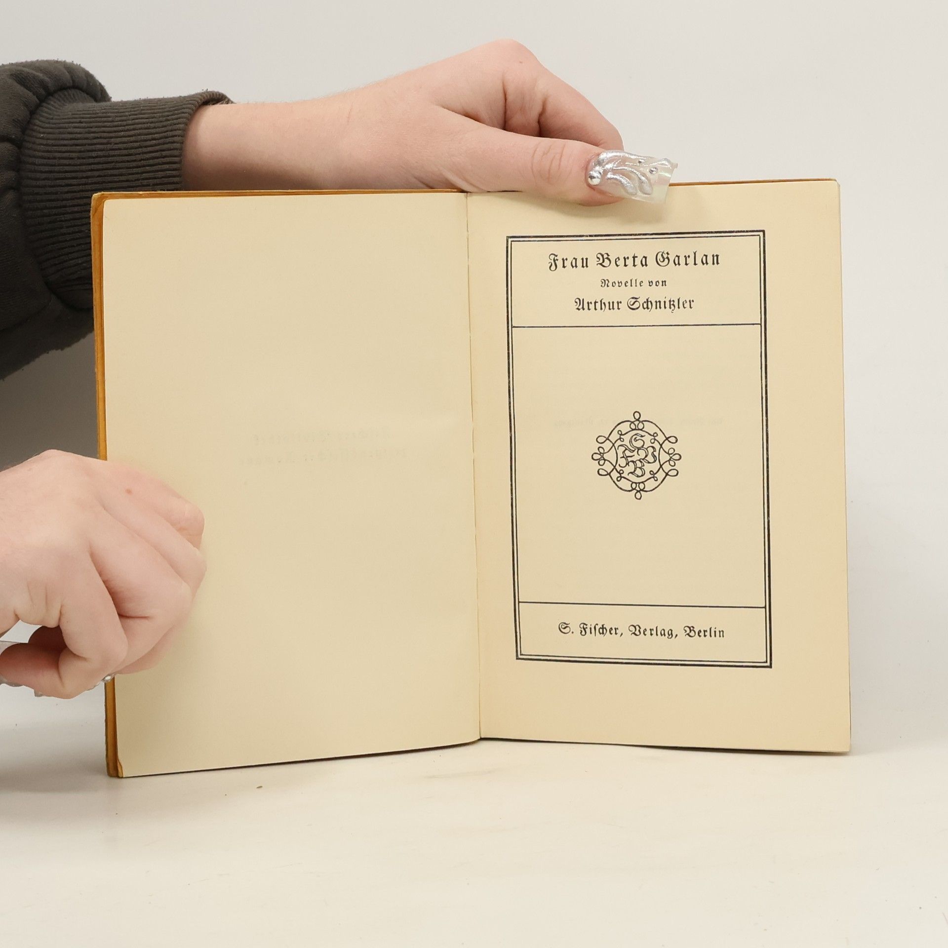 Arthur Schnitzler Frau Berta Garlan