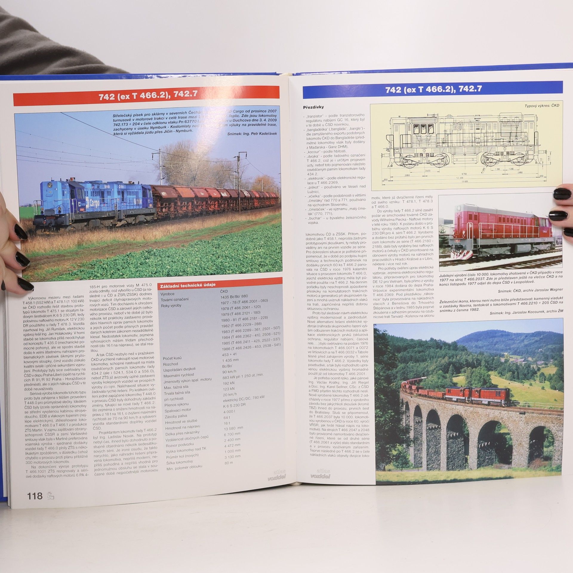 Various authors Atlas vozidel 2009. Motorové lokomotivy v ČR a na Slovensku.