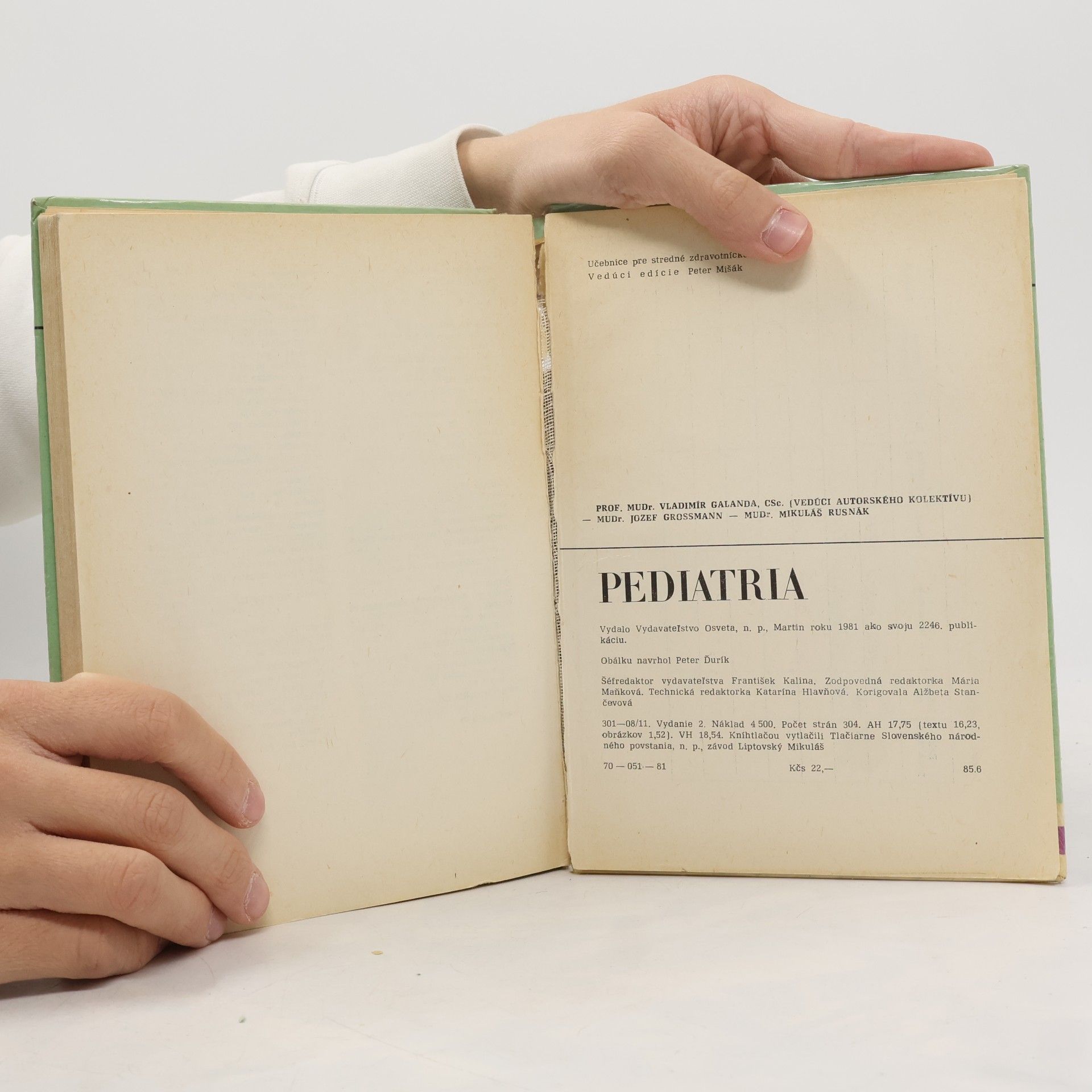 Jozef Grossmann Pediatria