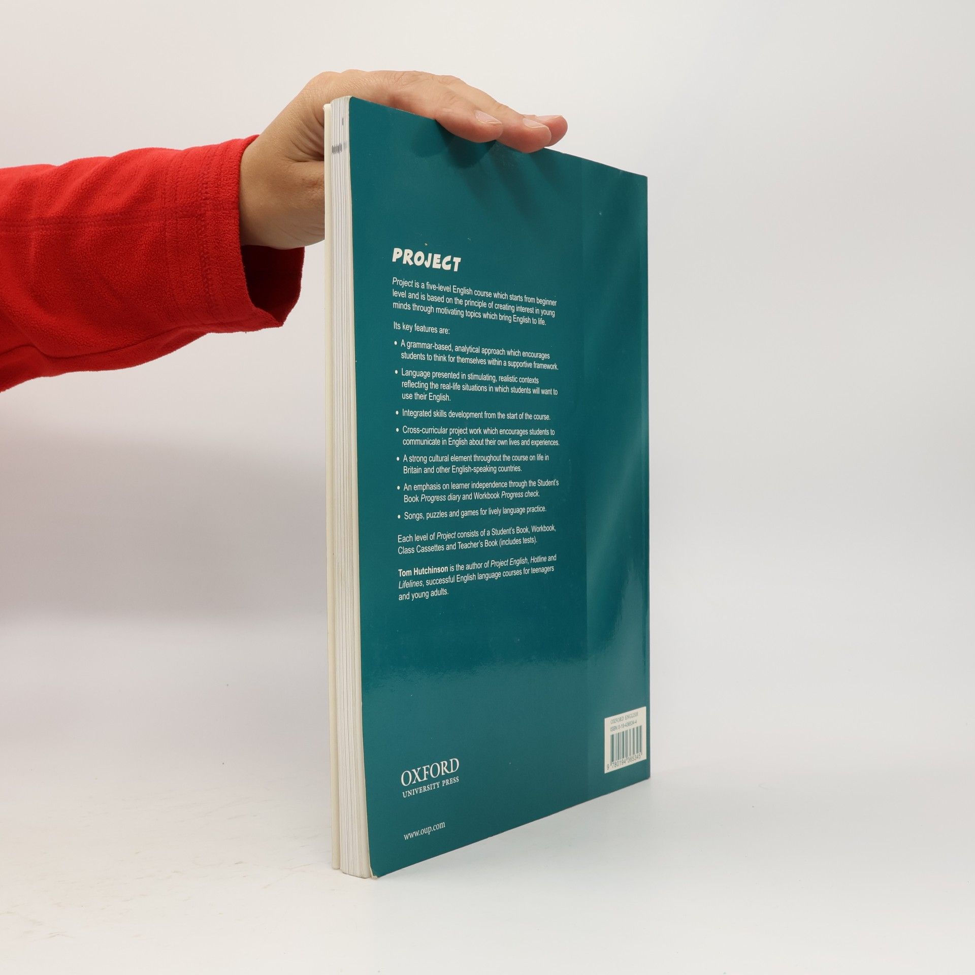 Tom Hutchinson Project 3 - Teacher´s book