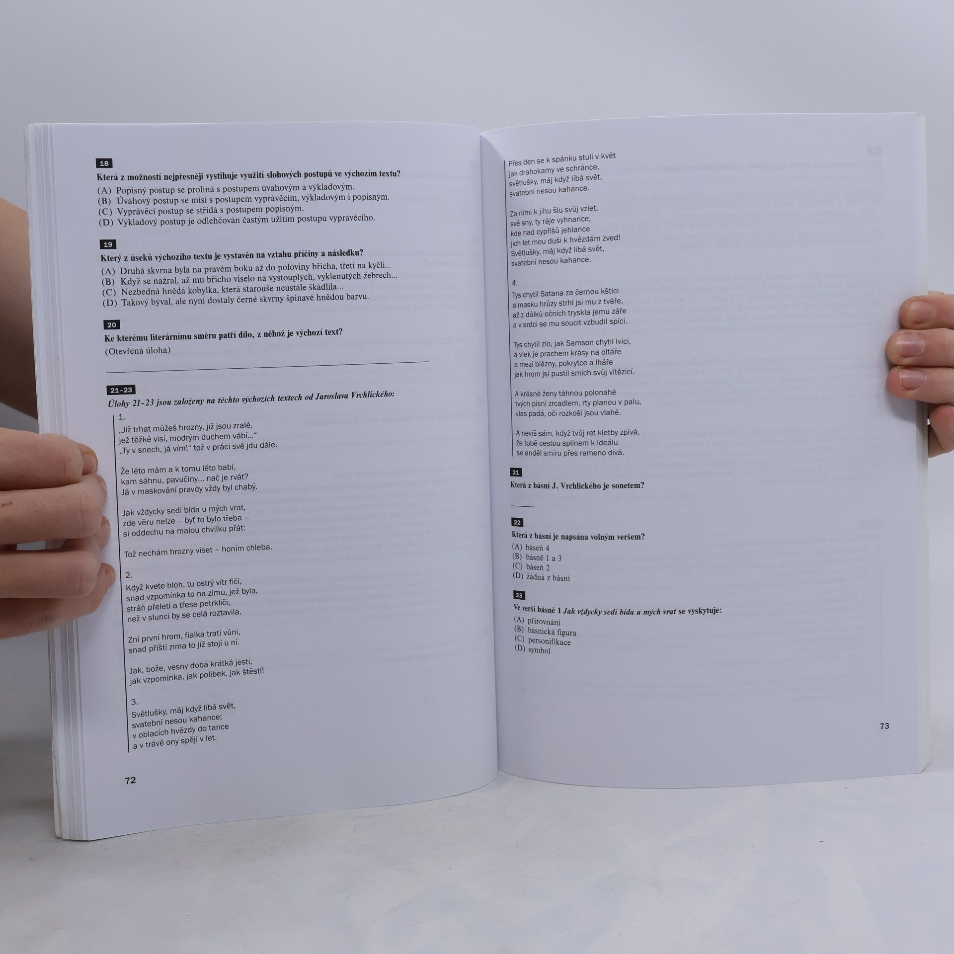 Jiří Kostečka Nová maturita z českého jazyka a literatury : testové úlohy