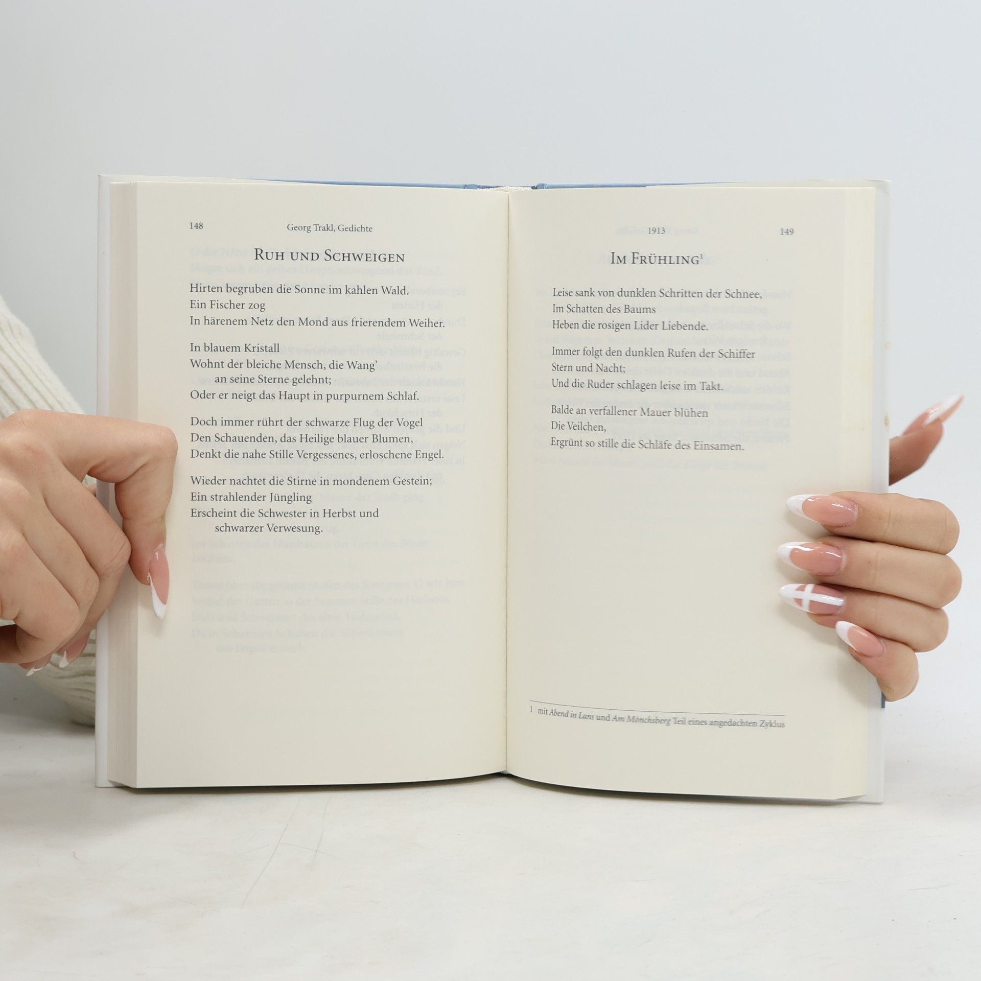 Georg Trakl In den Nachmittag geflüstert