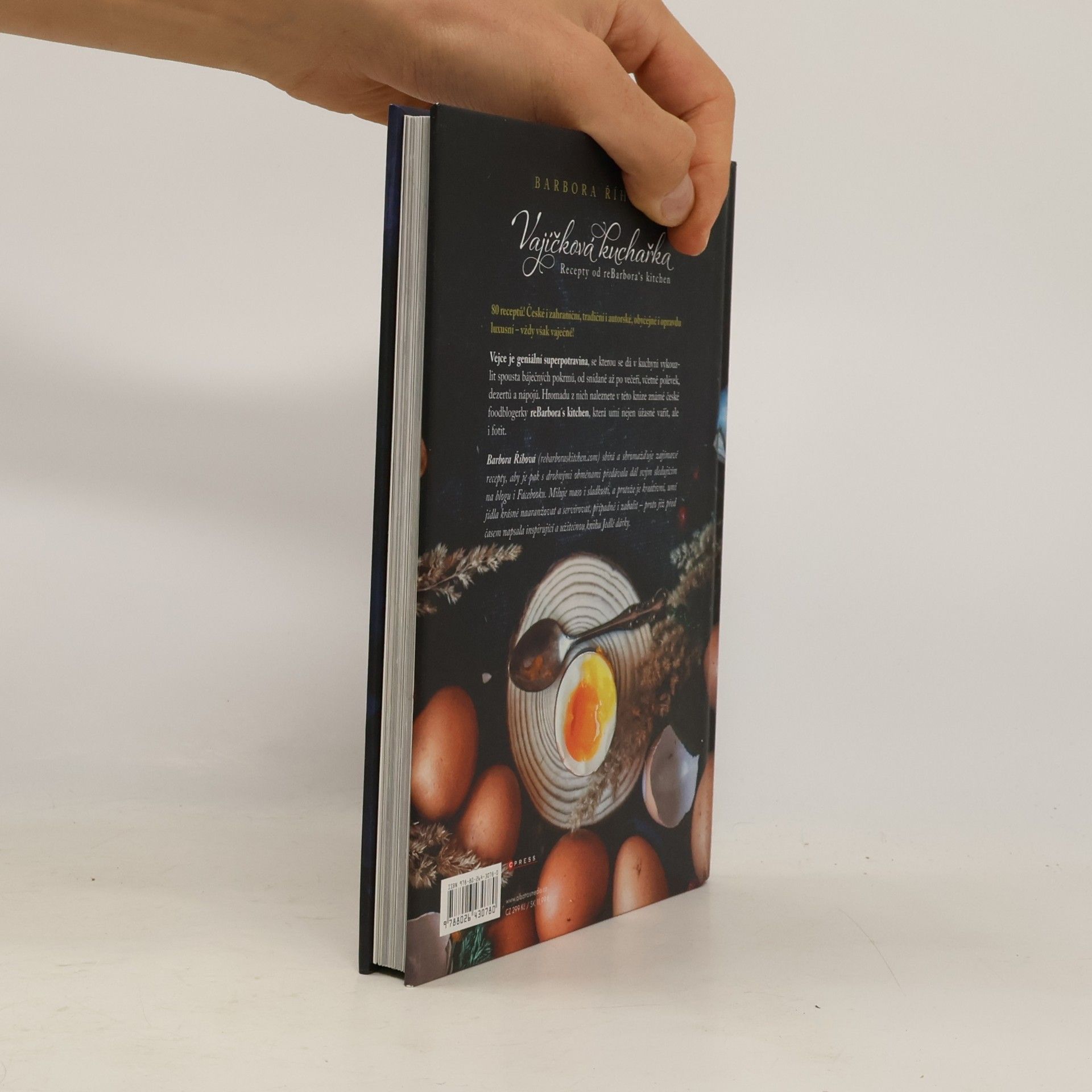 Barbora Říhová Vajíčková kuchařka - Recepty od reBarbora´s kitchen