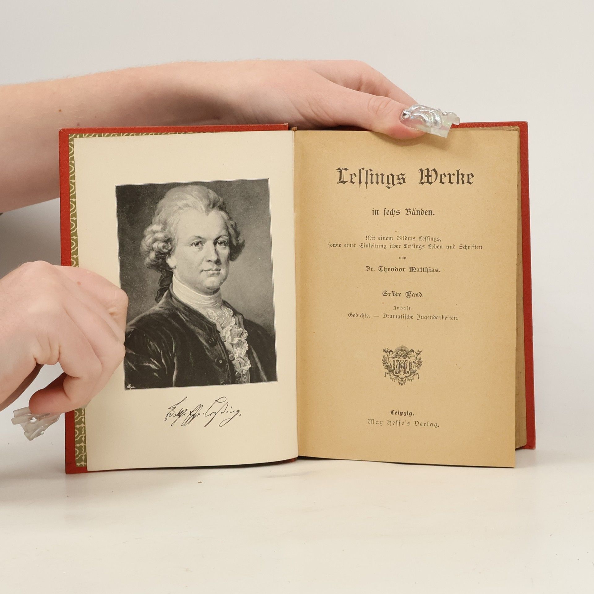 Gotthold Ephraim Lessing Lessing's Werke