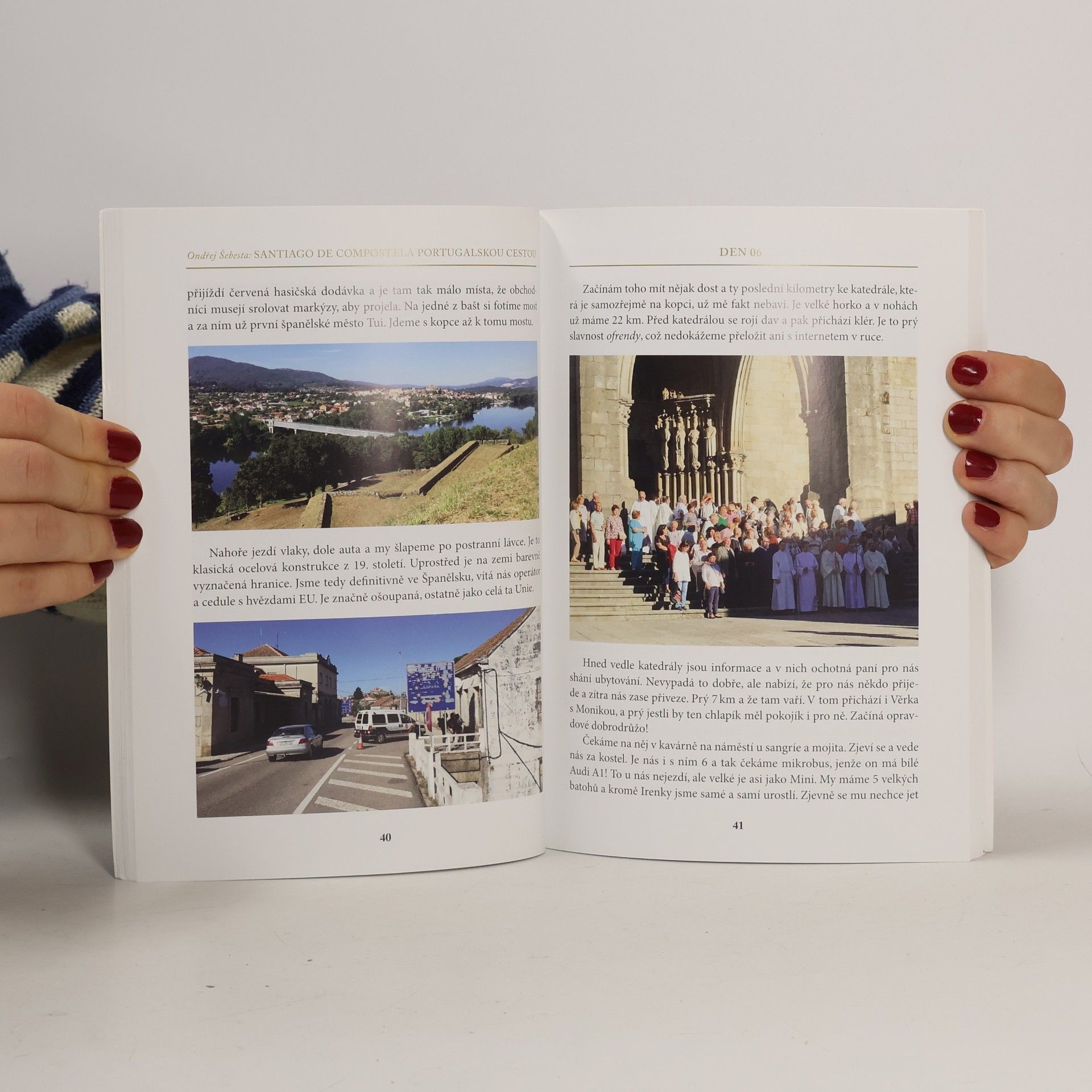 Ondřej Šebesta Santiago de Compostela portugalskou cestou