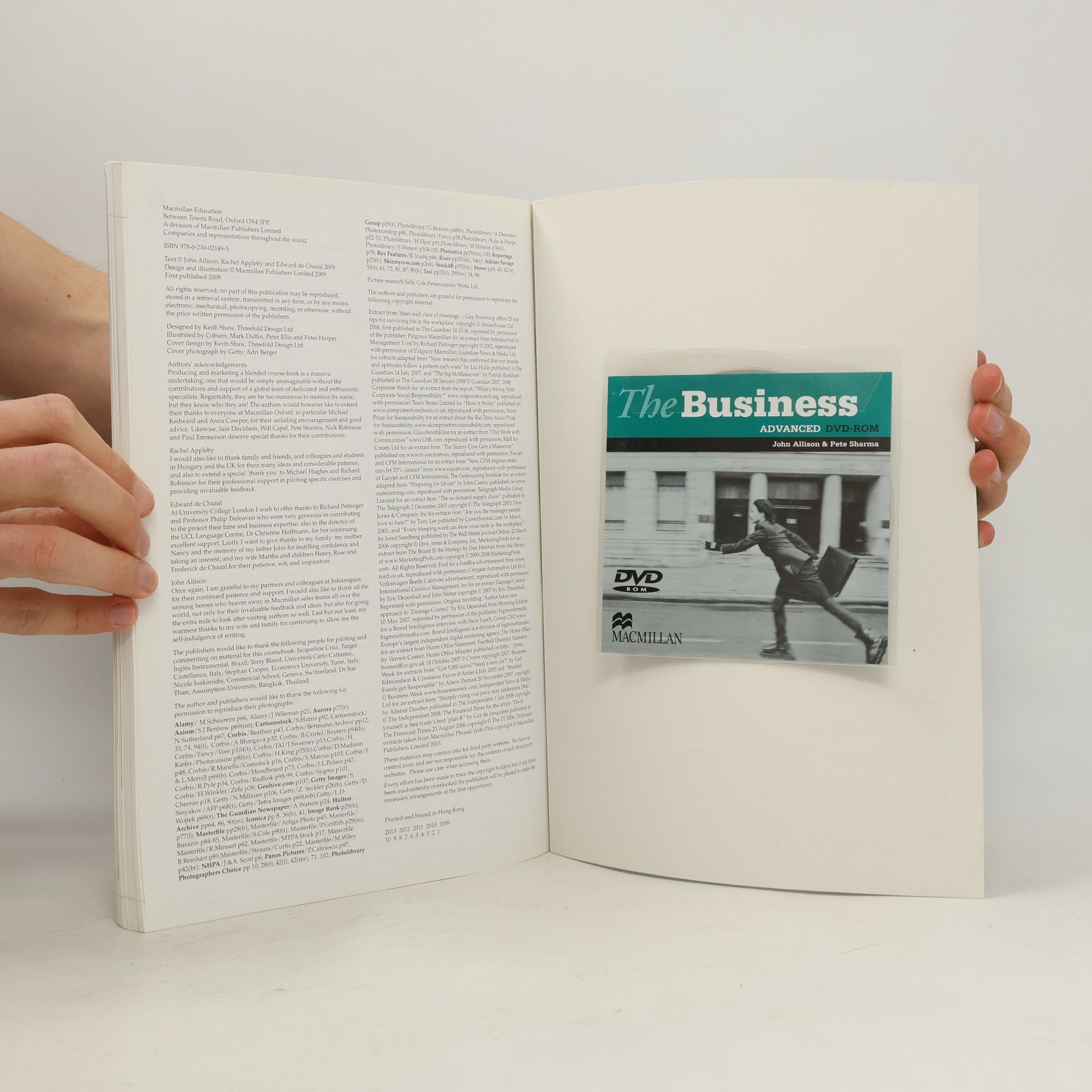 John Allison The Business Advanced: Student´s Book + DVD-ROM Pack