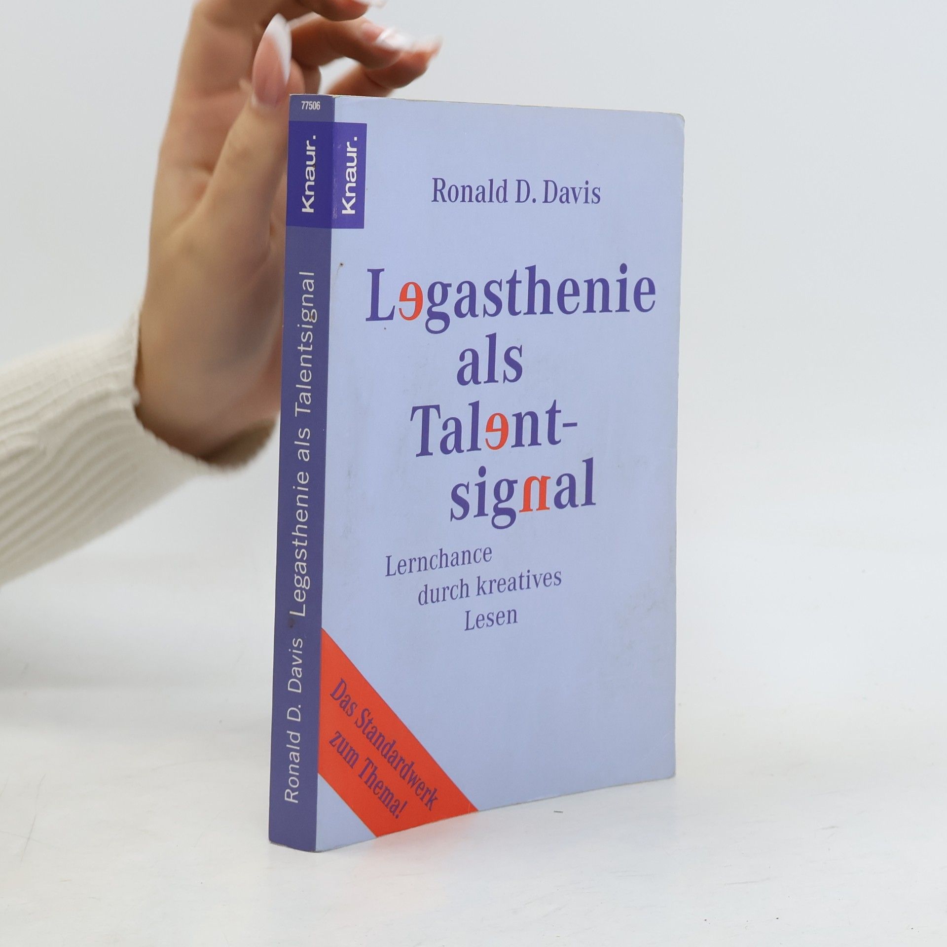 Ronald D. Ronald Dell Davis Legasthenie als Talentsignal