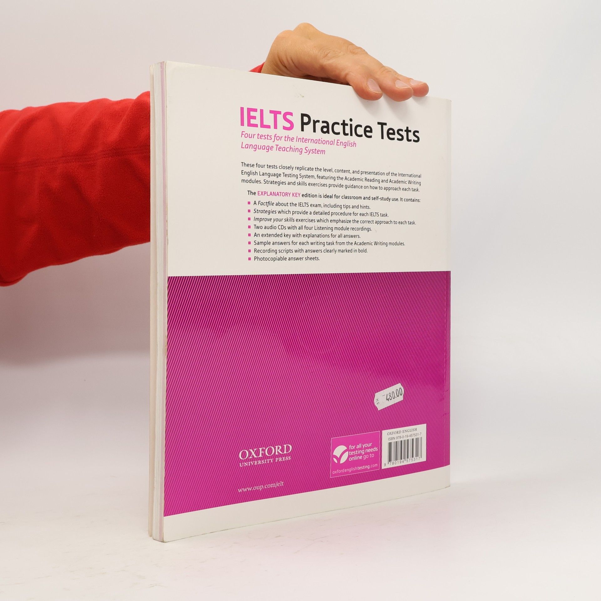 Peter May IELTS practice tests with explanatory key