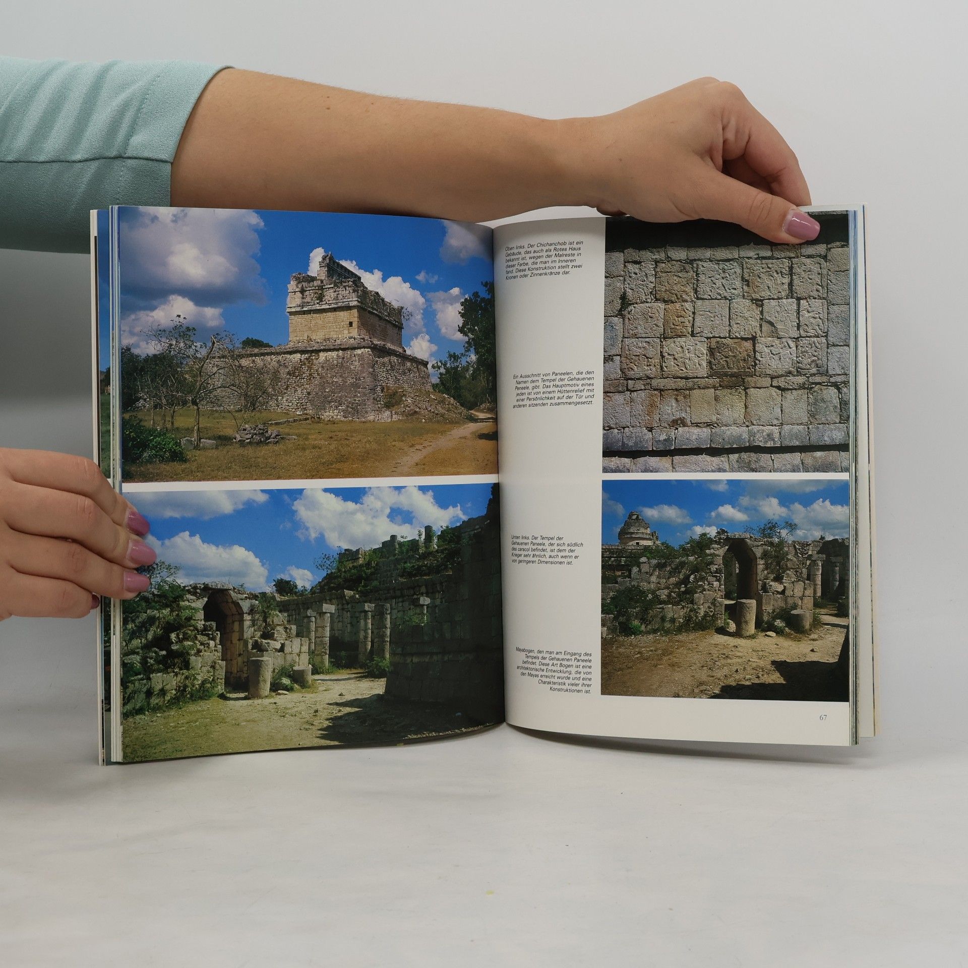 Gerardo Bustos Classici per il turismo: Yucatan und seine archäologischen Städte - Deutsche Ausgabe