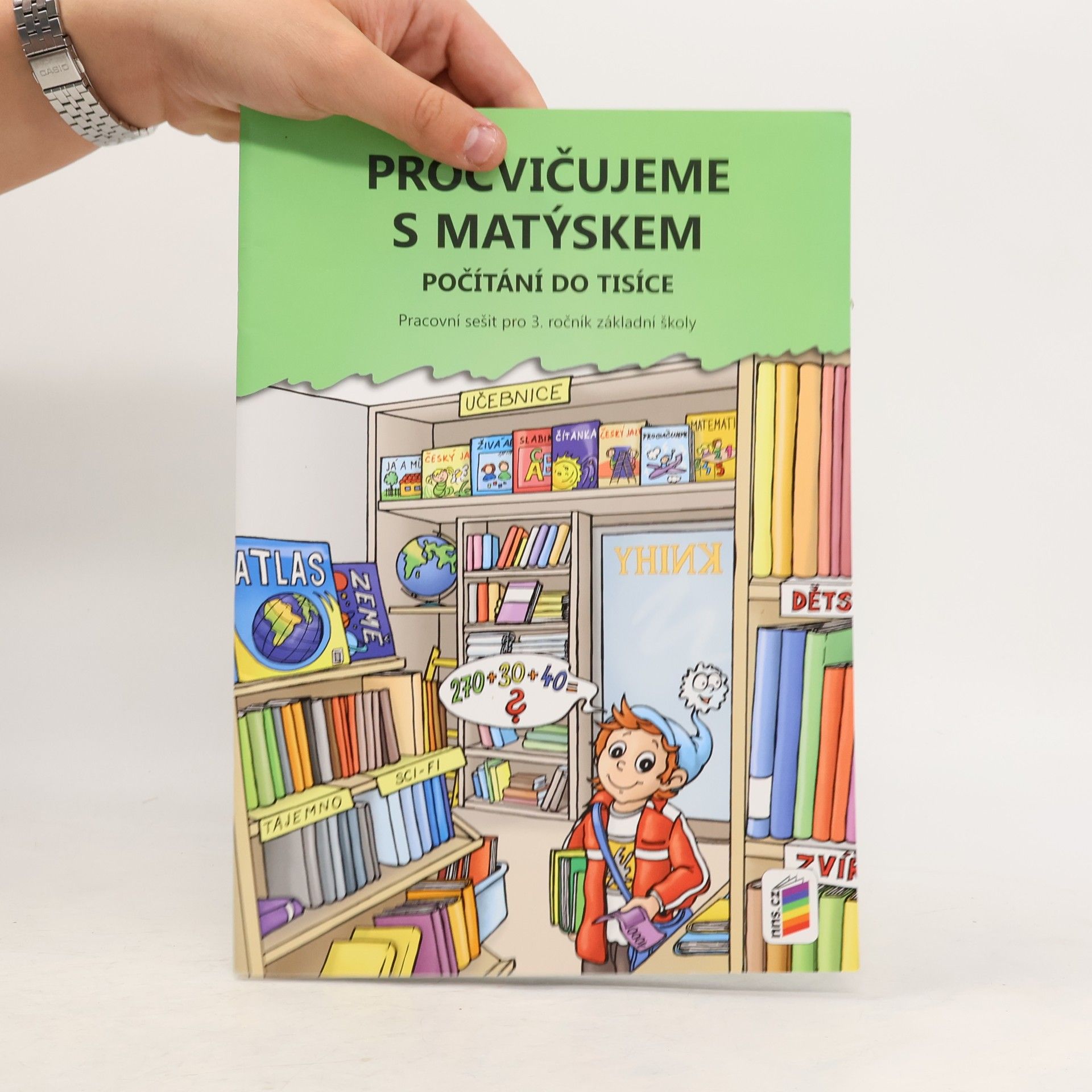 Procvičujeme s Matýskem 8 - -Počítání do tisíce -Pracovní sešit pro 3. r. k 8. dílu učebnice