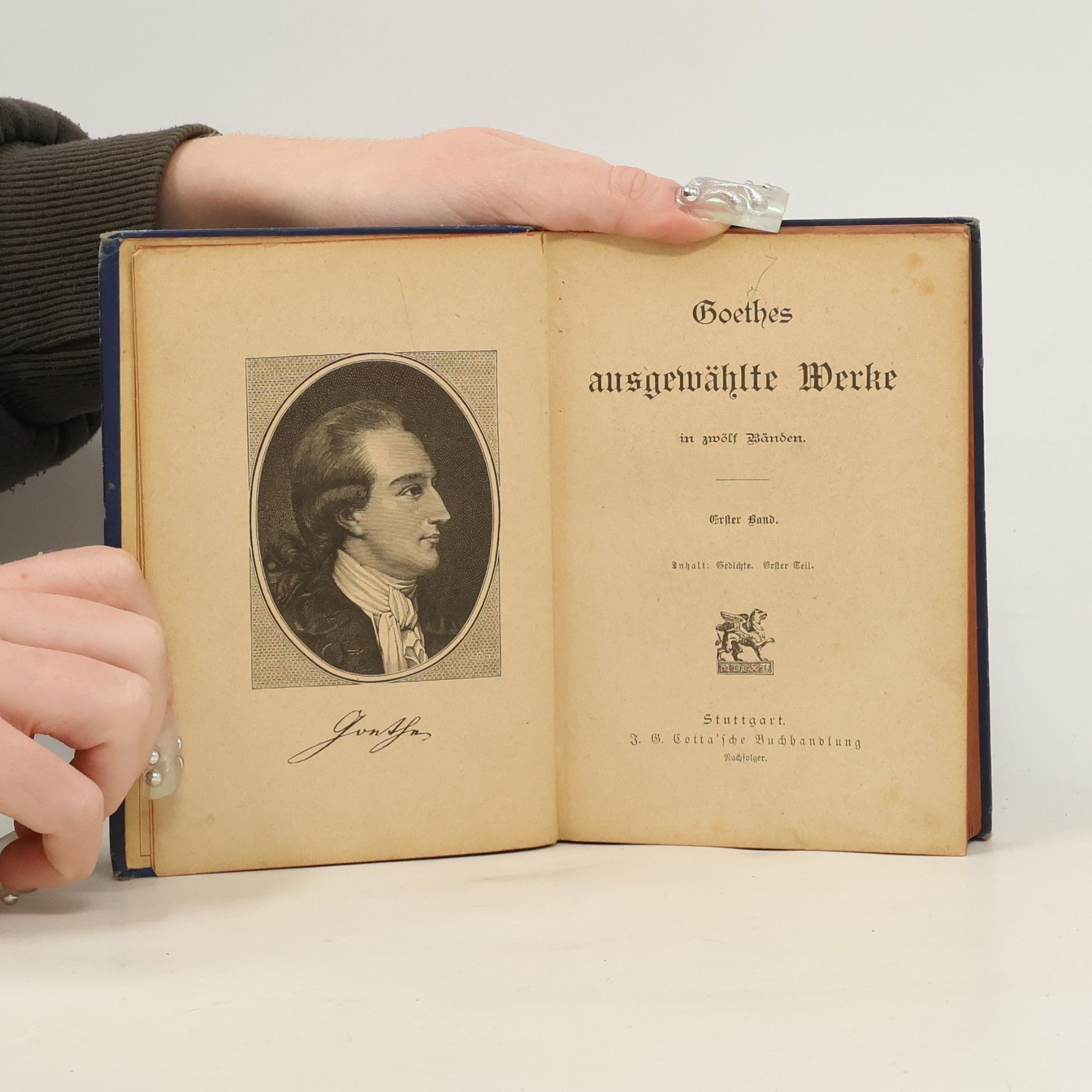 Johann Wolfgang von Goethe Goethe's ausgewählte Werke