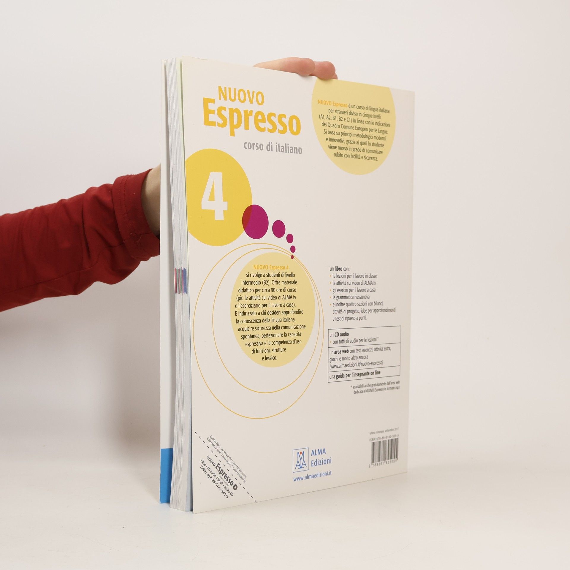 Various authors Nuovo espresso 4 : corso di italiano : libro dello studente e esercizi : B2