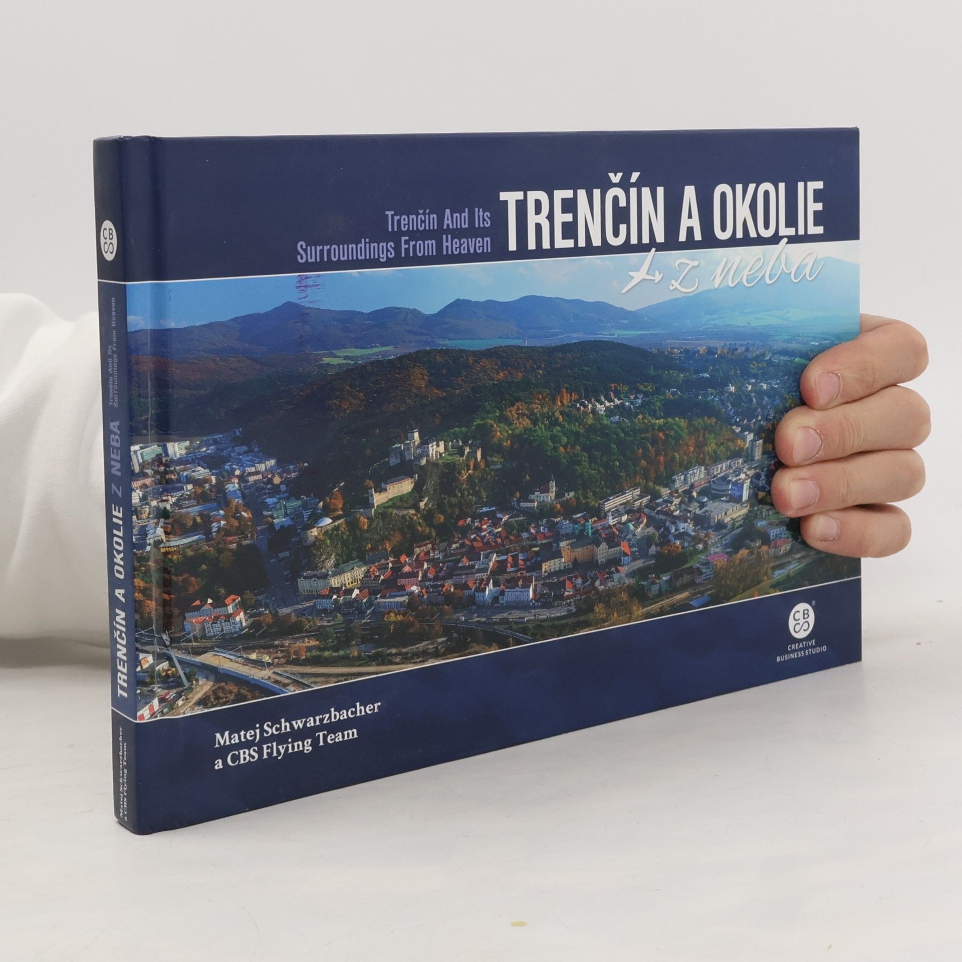 Trenčín a okolie z neba