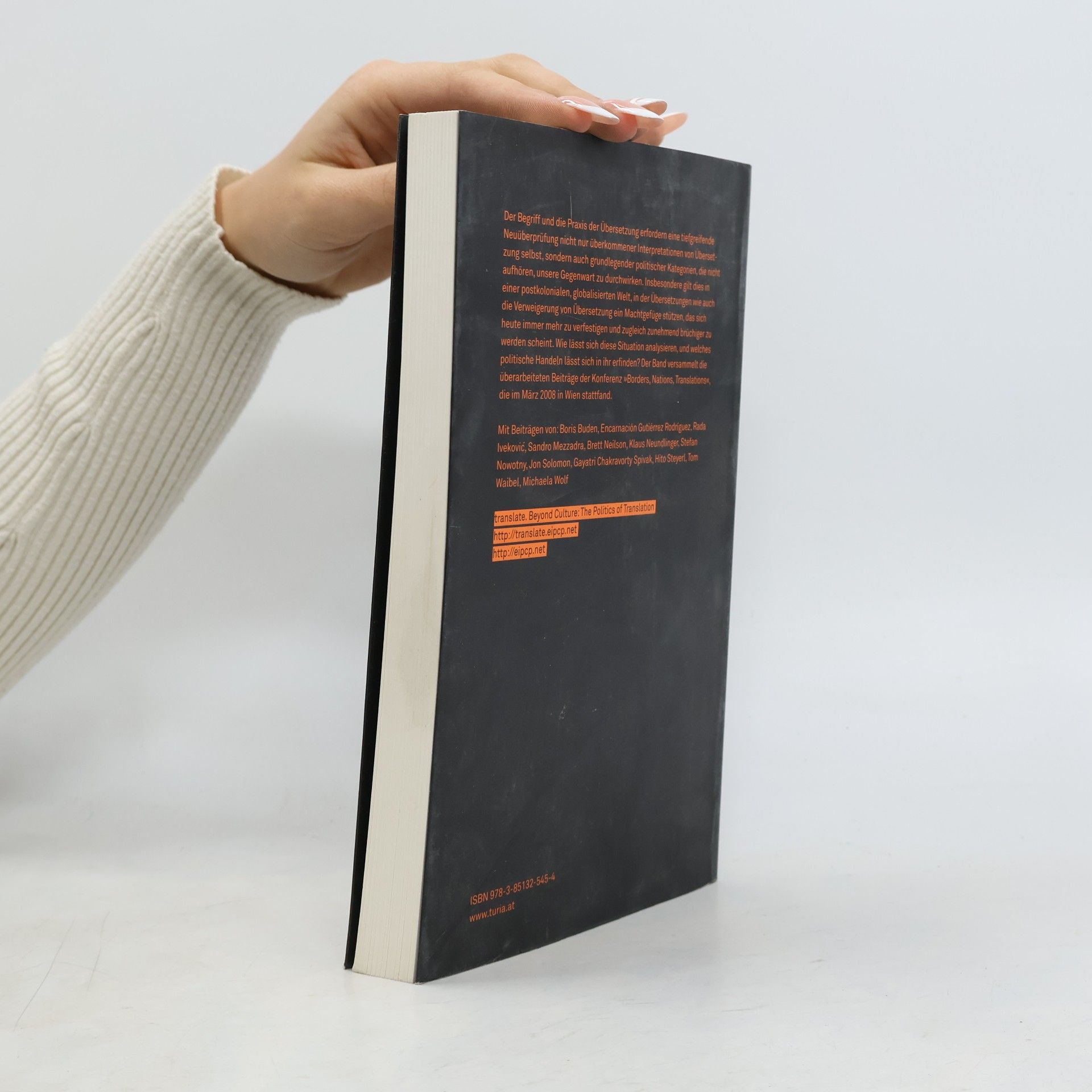 Boris Buden Borders, Nations, Translations