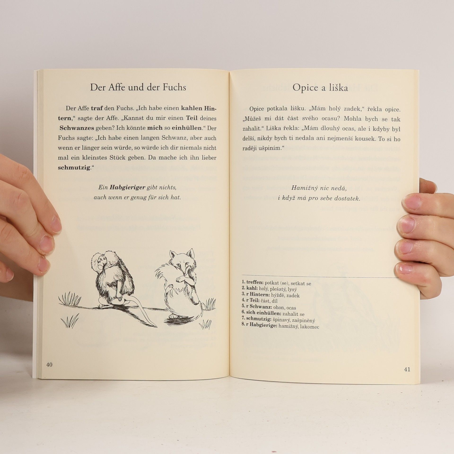 Ezop Fabeln von Aesop / Ezopovy bajky