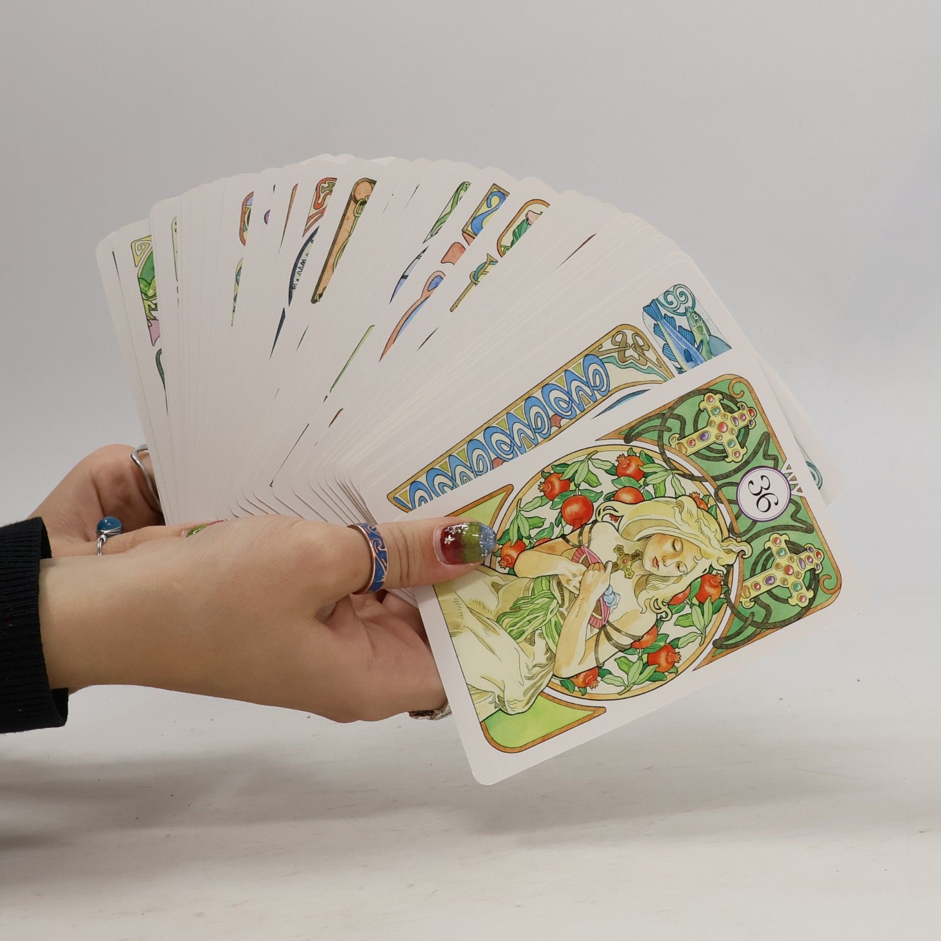 Antonella Castelli Art Nouveau Lenormand Oracle