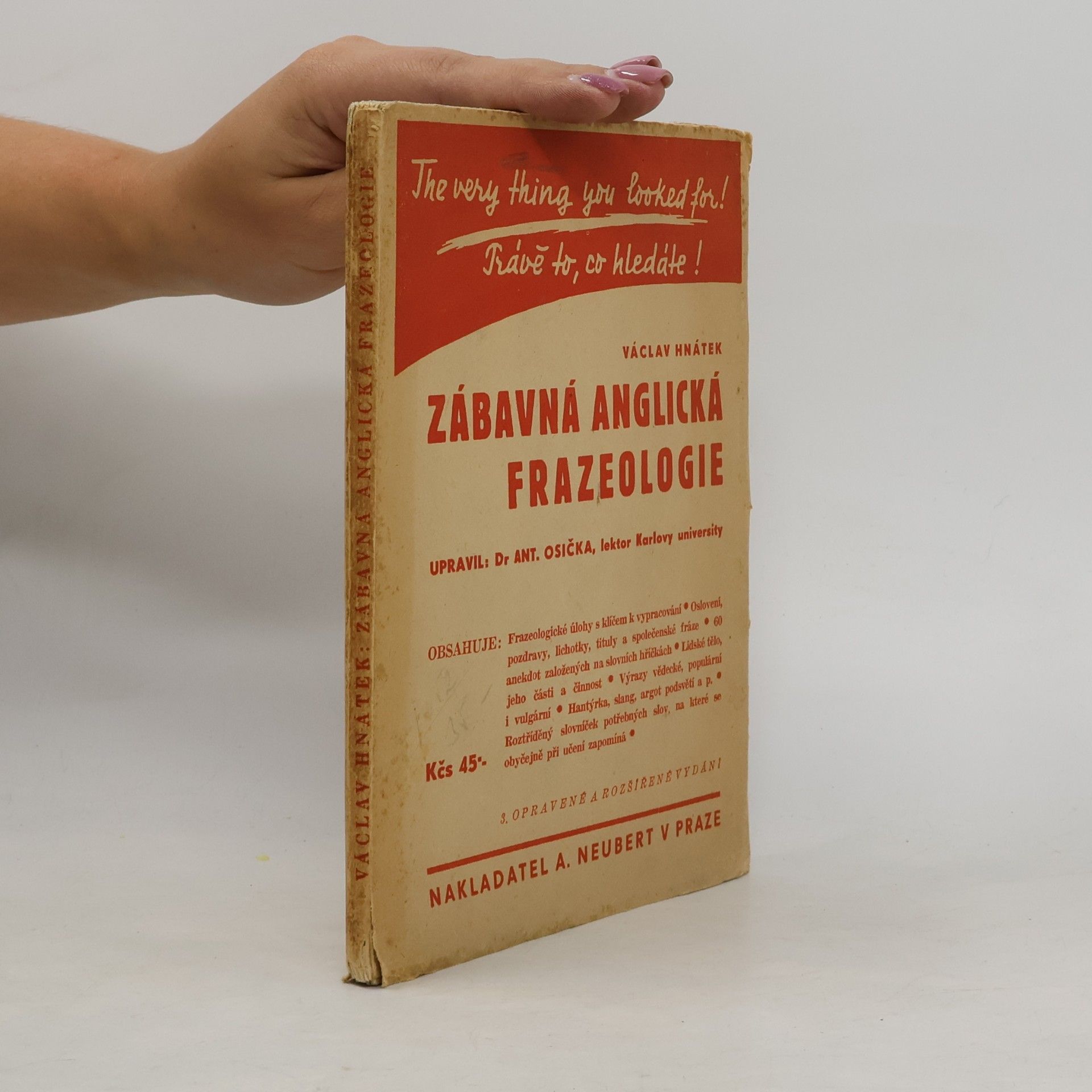 Václav Hnátek Zábavná anglická frazeologie