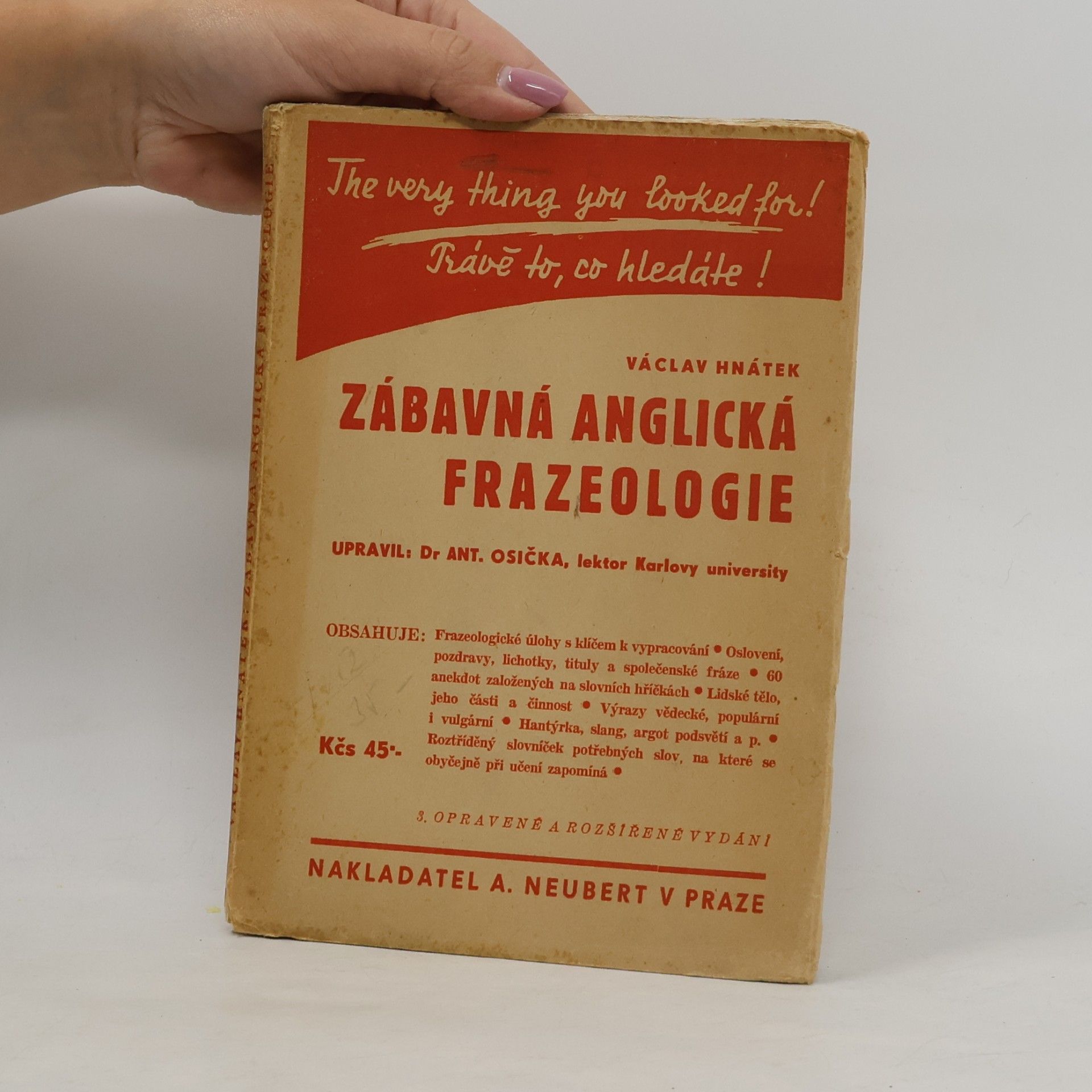Václav Hnátek Zábavná anglická frazeologie