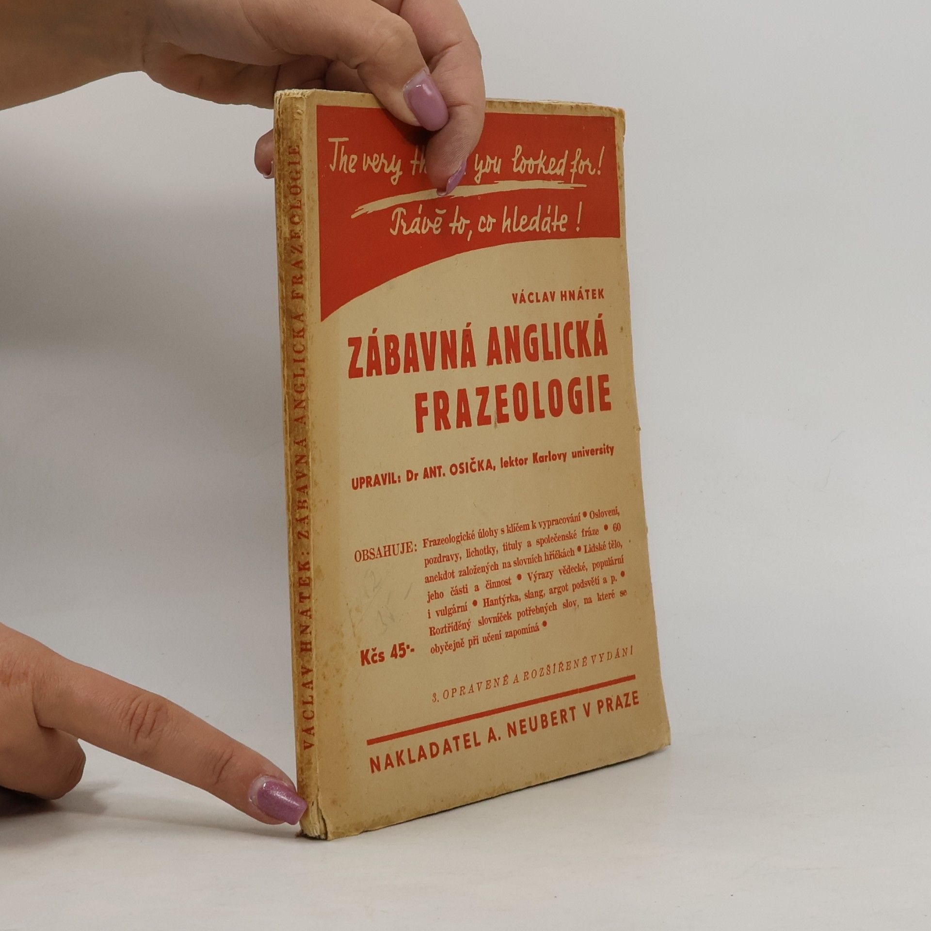 Václav Hnátek Zábavná anglická frazeologie