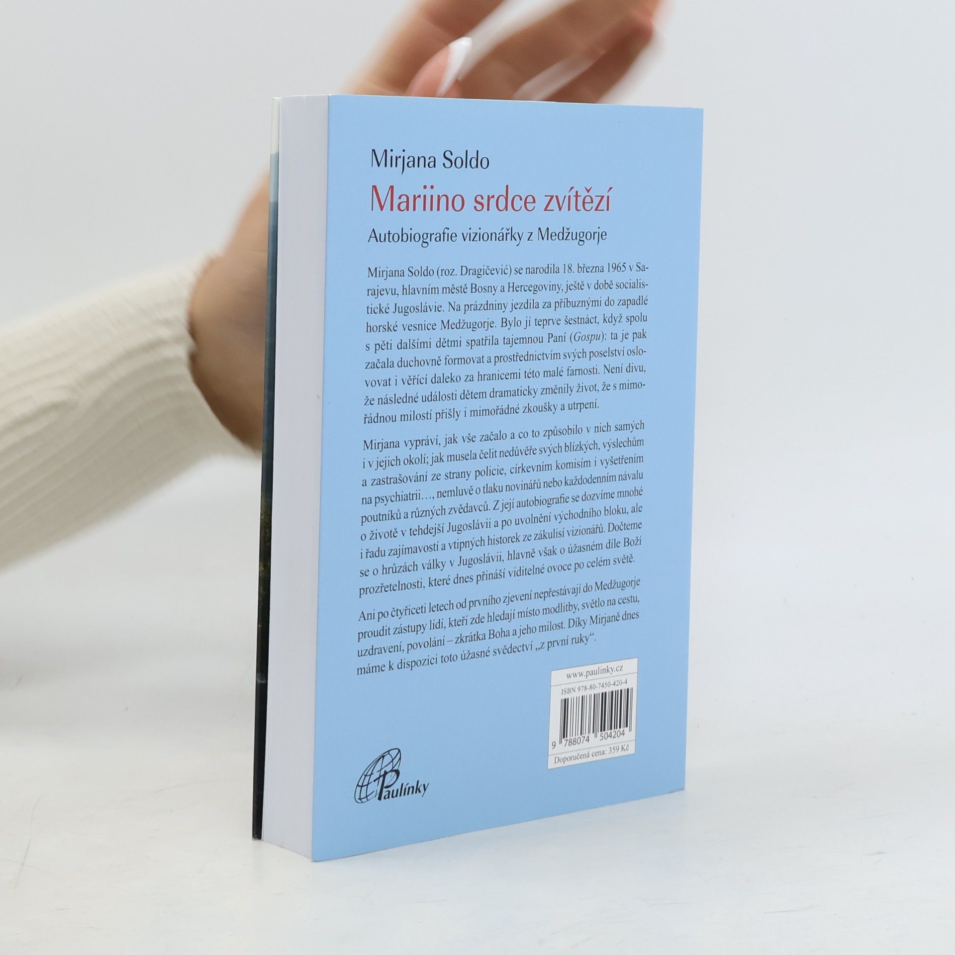 Mirjana Soldo Mariino srdce zvítězí. Autobiografie vizionářky z Medžugorje