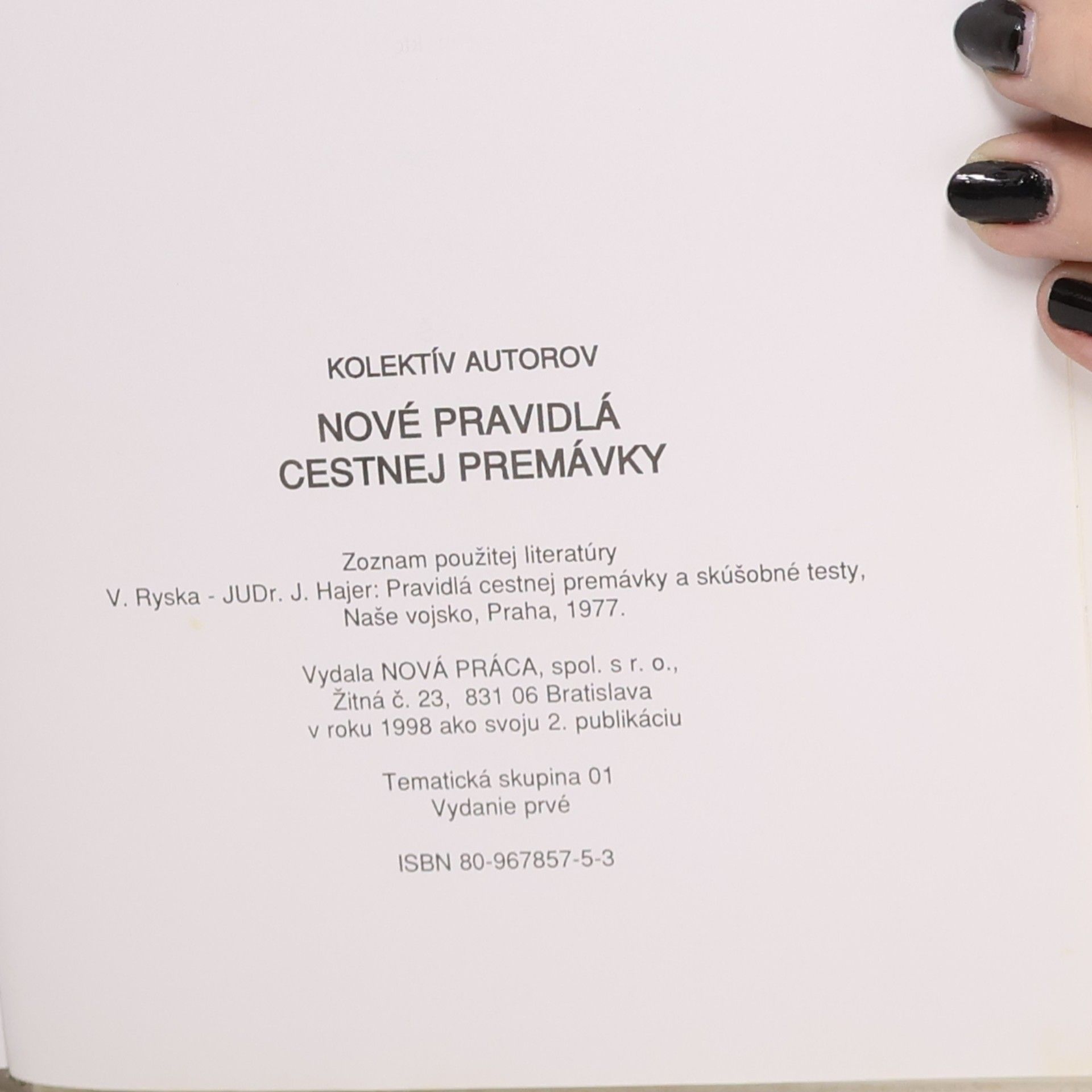 Autorenkollektiv Nové pravidlá cestnej premávky