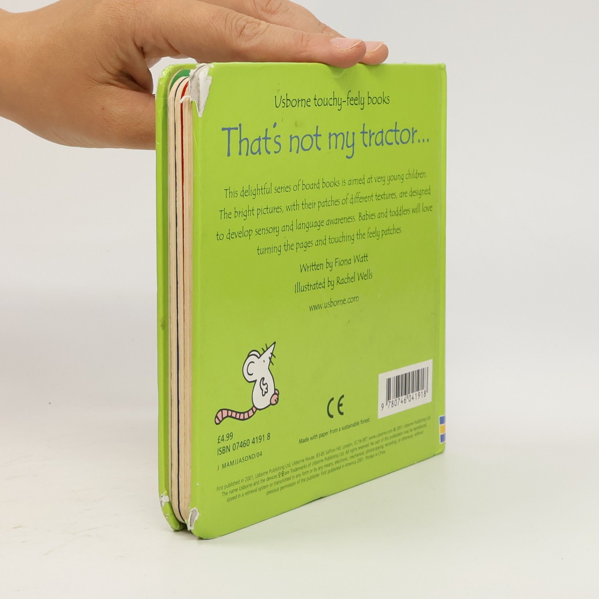 Fiona Watt Usborne Touchy-Feely Books: That's Not My Tractor...
