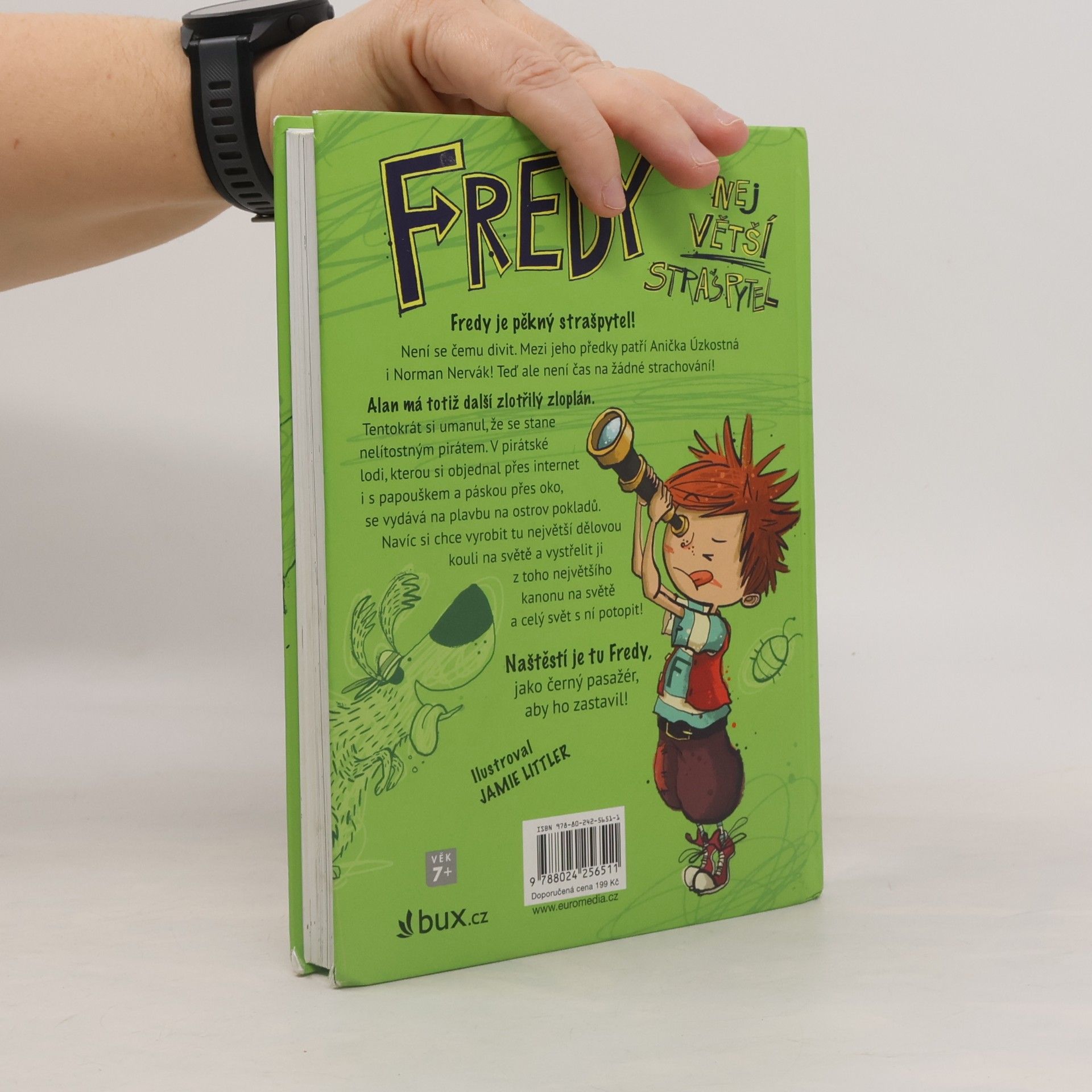 Georgia Pritchett Fredy. Největší strašpytel bojuje s pirátem