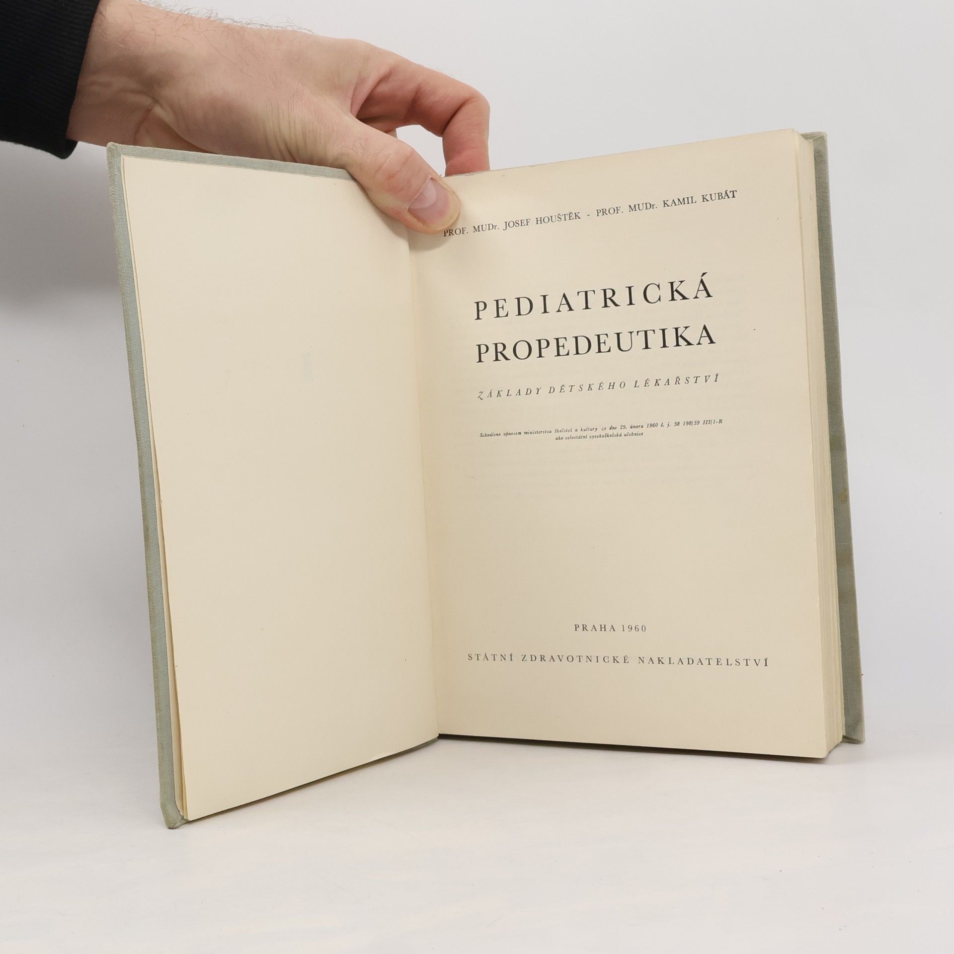 Josef Houštěk Pediatrická propedeutika