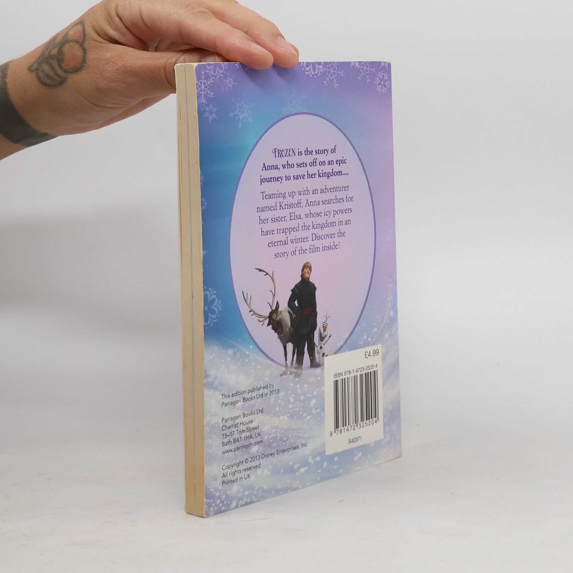 Sarah Nathan Disney Frozen: Book of the film