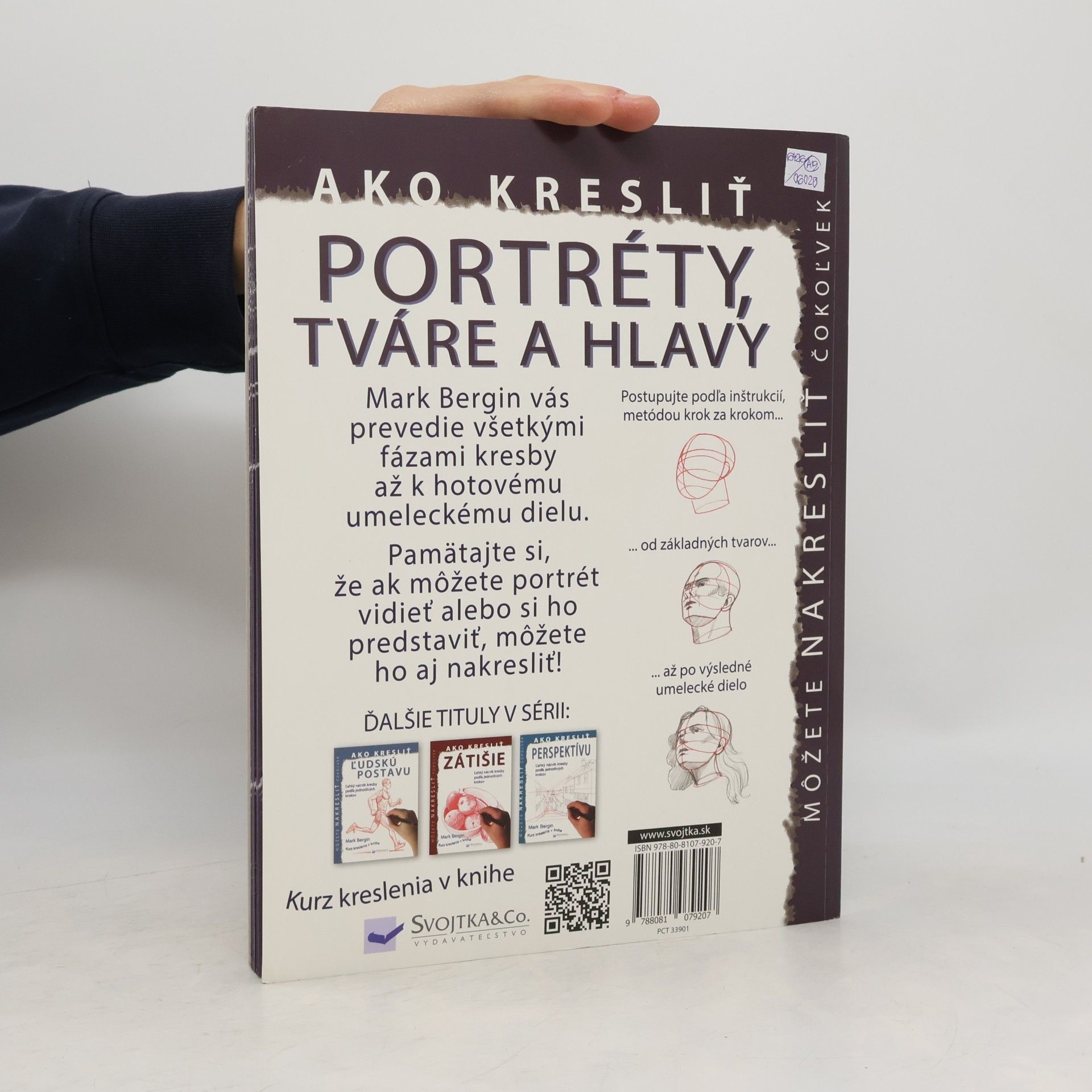 Mark Bergin Ako kresliť portréty, tváre a hlavy