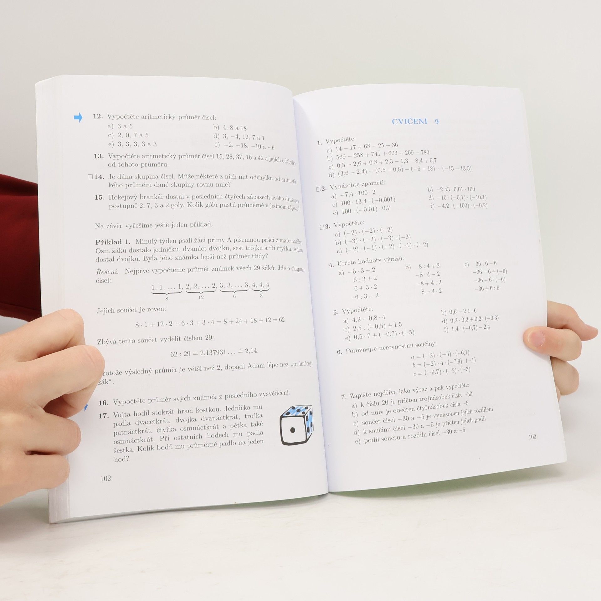 Jiří Herman Matematika : prima. Kladná a záporná čísla