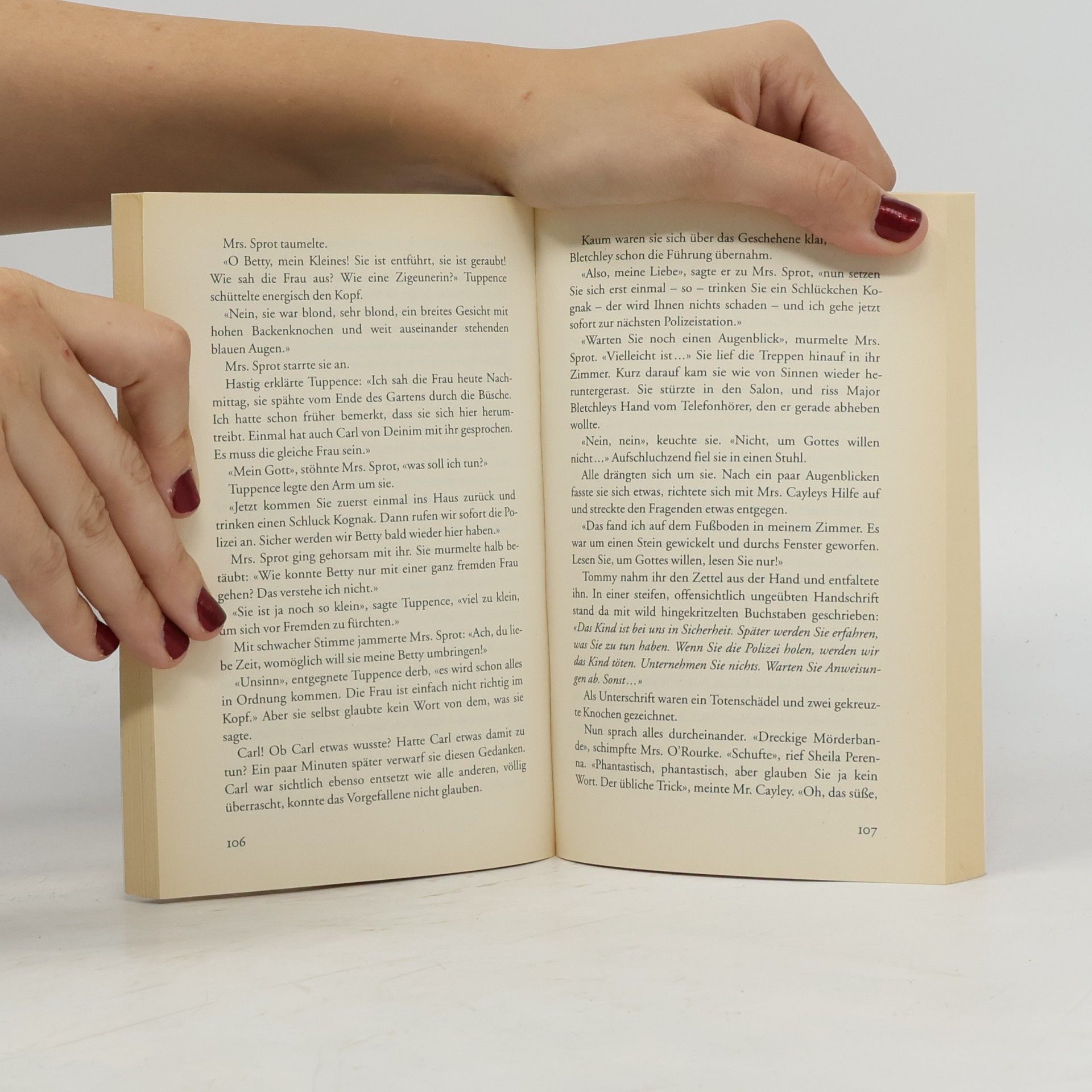 Agatha Christie Rotkäppchen und der böse Wolf