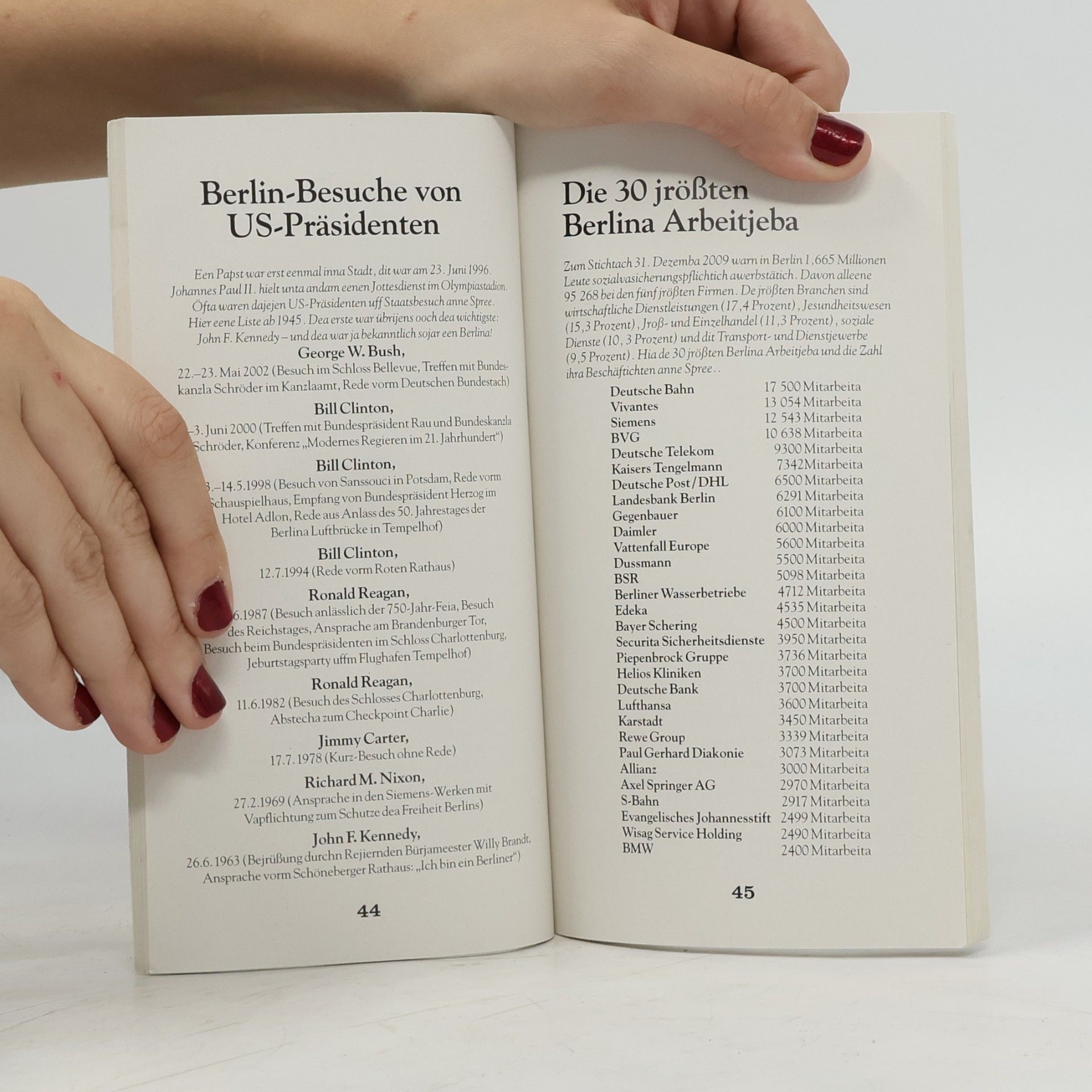 Oliver Ohmann Janz Berlin inne Tasche