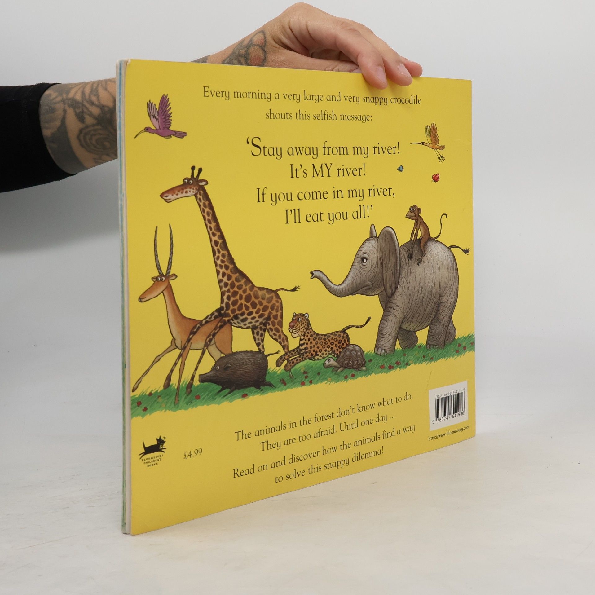Faustin Charles The Selfish Crocodile. Das sehr unfreundliche Krokodil, englische Ausgabe