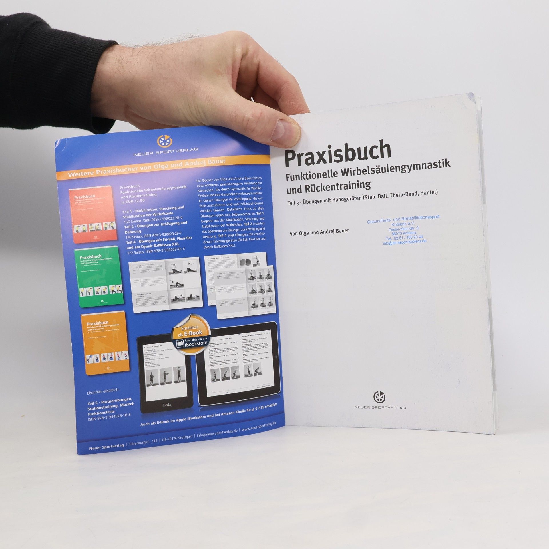 Olga Bauer Praxisbuch Funktionelle Wirbelsäulengymnastik und Rückentraining