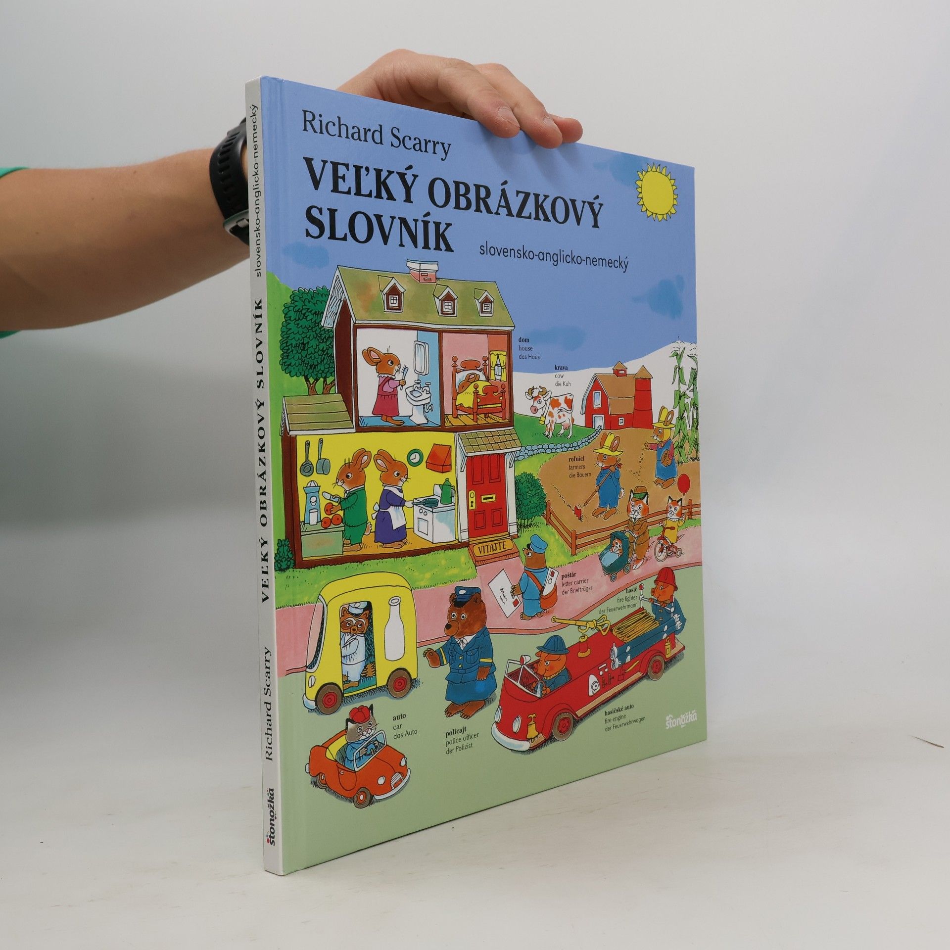 Richard Scarry Veľký obrázkový slovník slovensko-anglicko-nemecký