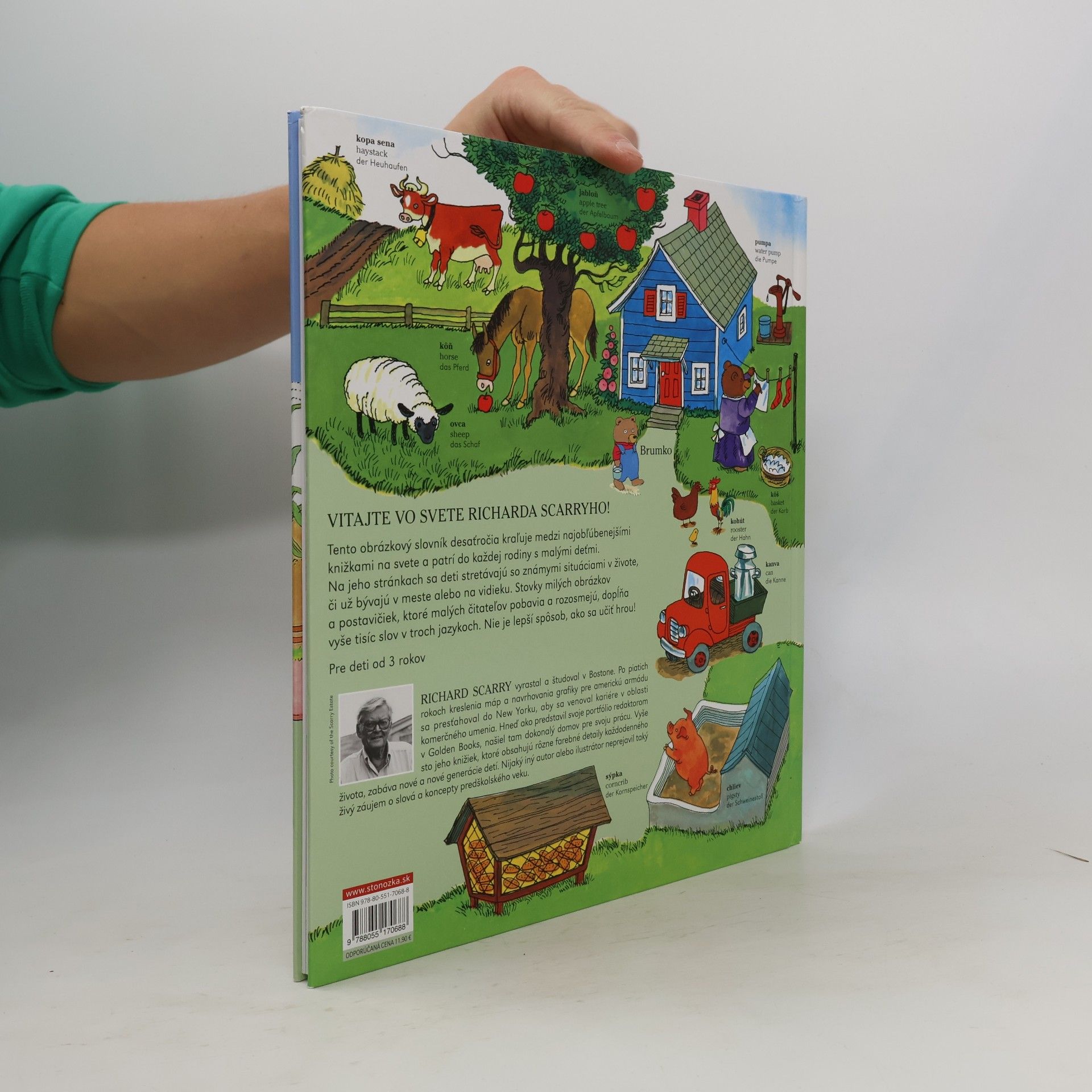 Richard Scarry Veľký obrázkový slovník slovensko-anglicko-nemecký