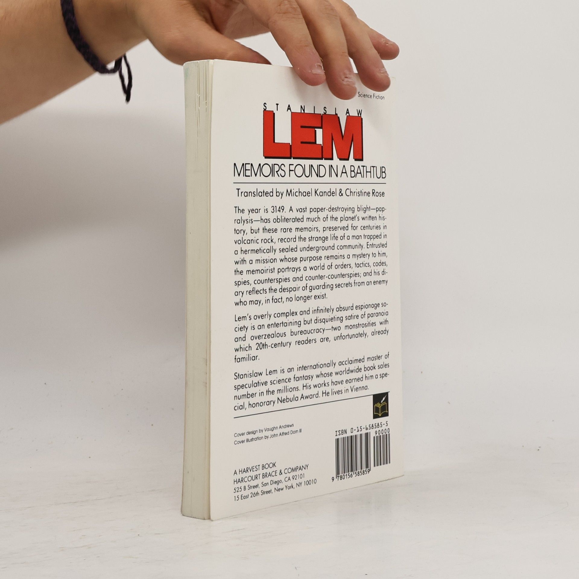 Stanisław Lem Memoirs Found in a Bathtub