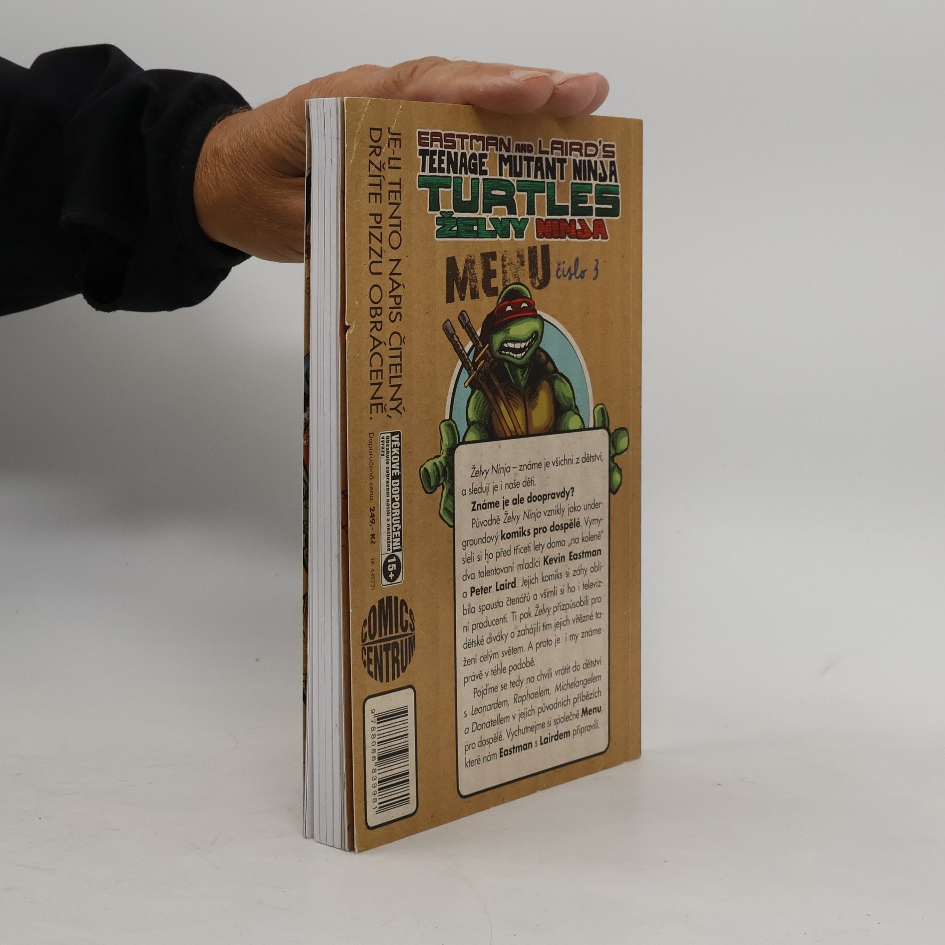 Kevin B. Eastman Želvy Ninja: Menu číslo 3