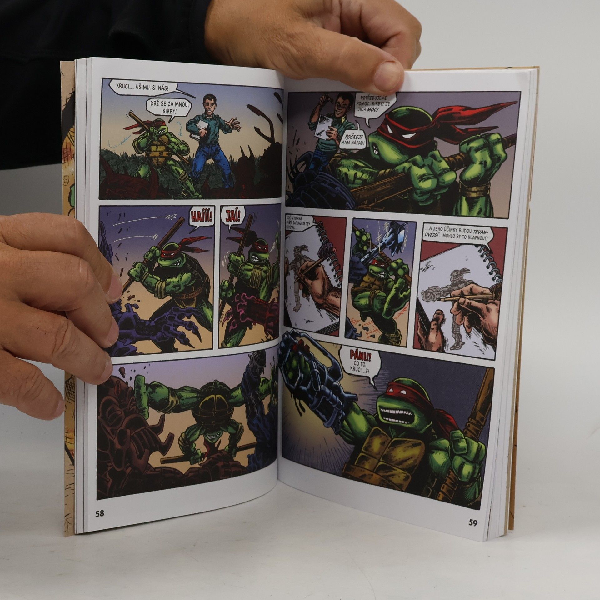 Kevin B. Eastman Želvy Ninja: Menu číslo 3