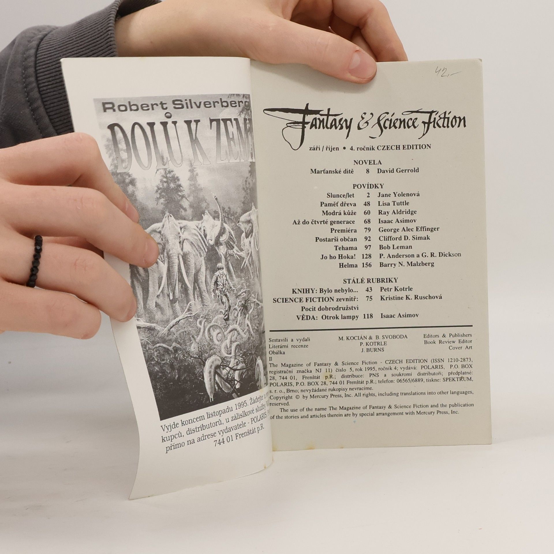 Kolektiv autorů The Magazine of Fantasy & Science Fiction 5/1995